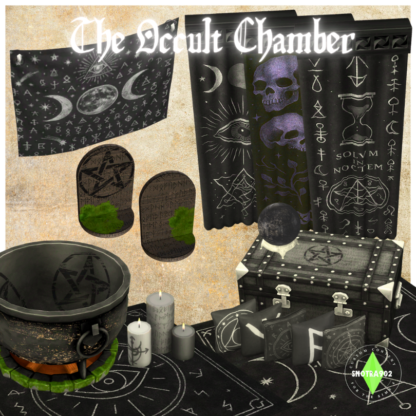 The Occult Chamber mod for The Sims 4 