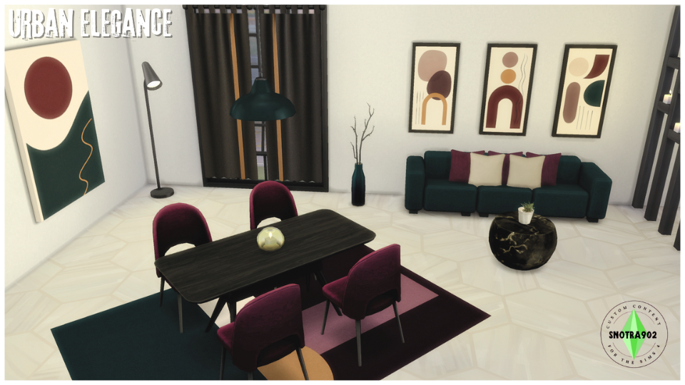 Urban Elegance mod for The Sims 4 
