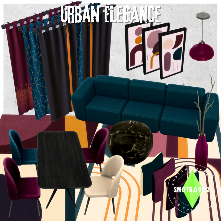 Urban Elegance mod for The Sims 4 