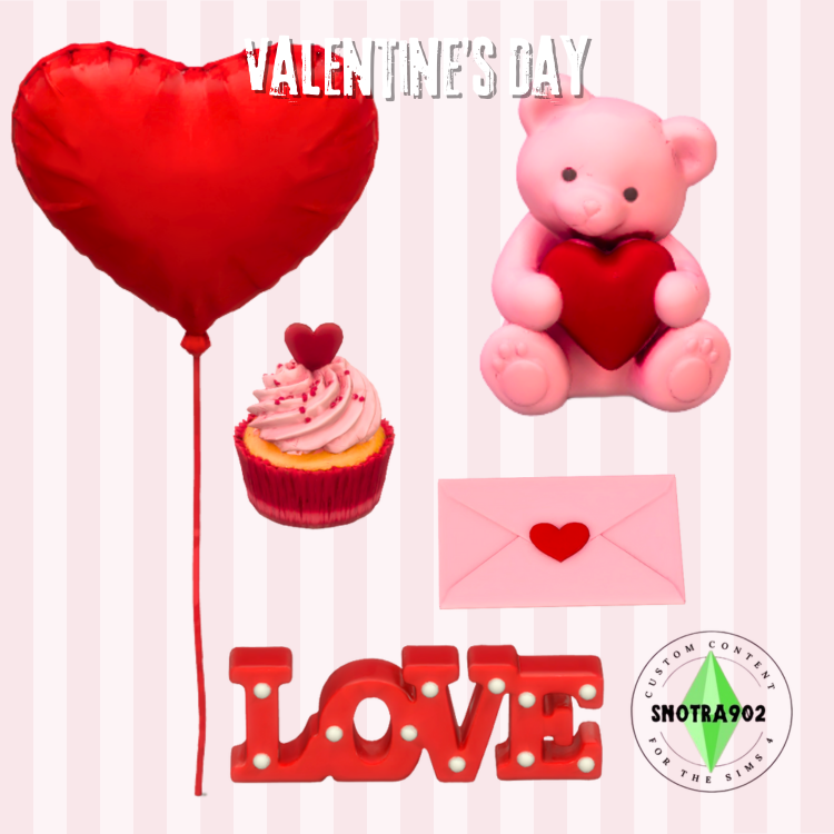 Valentine's Day mod for The Sims 4 