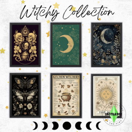 Witchy Collection mod for The Sims 4 