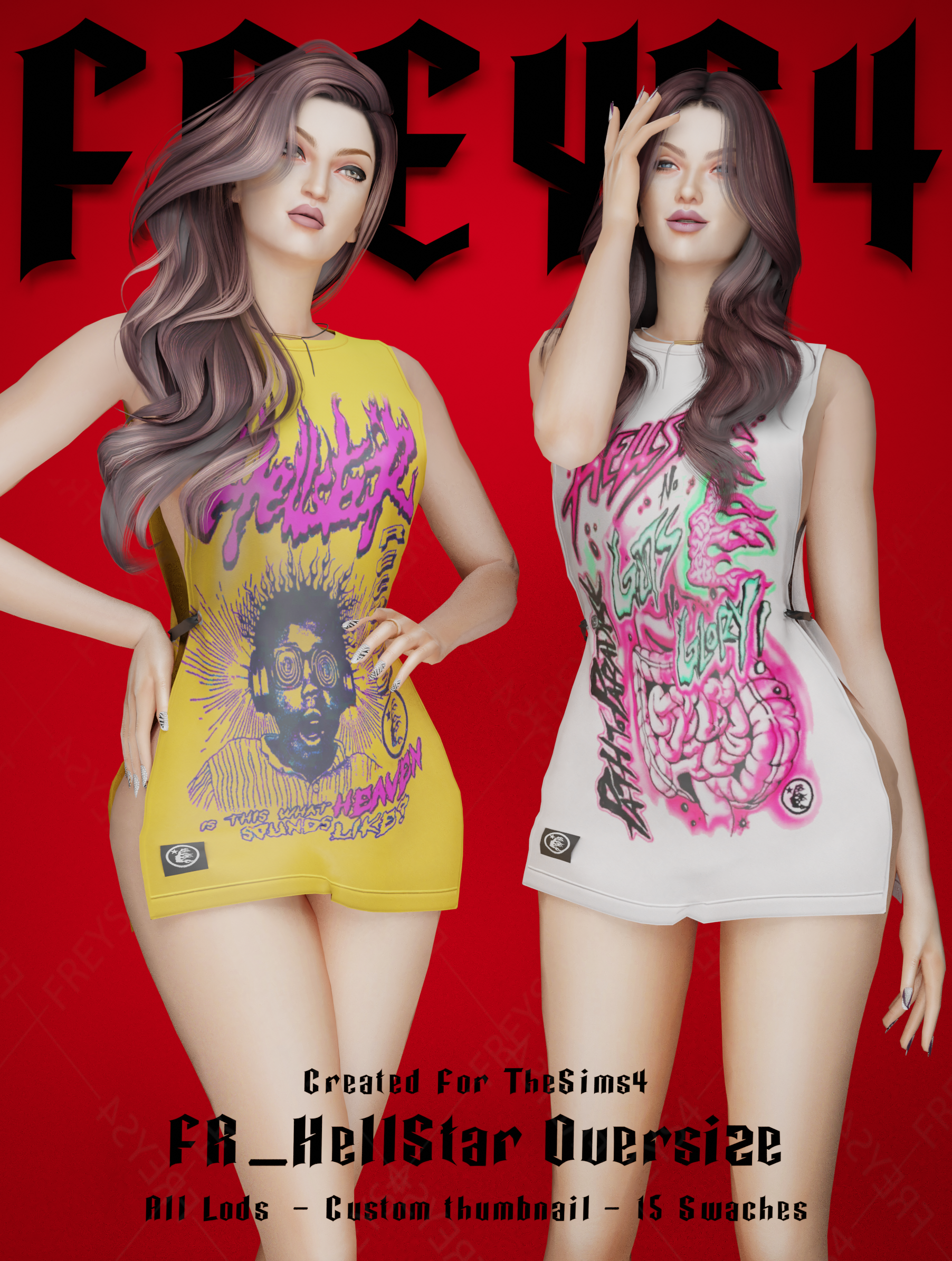 FR_HellStar Oversize mod for The Sims 4 