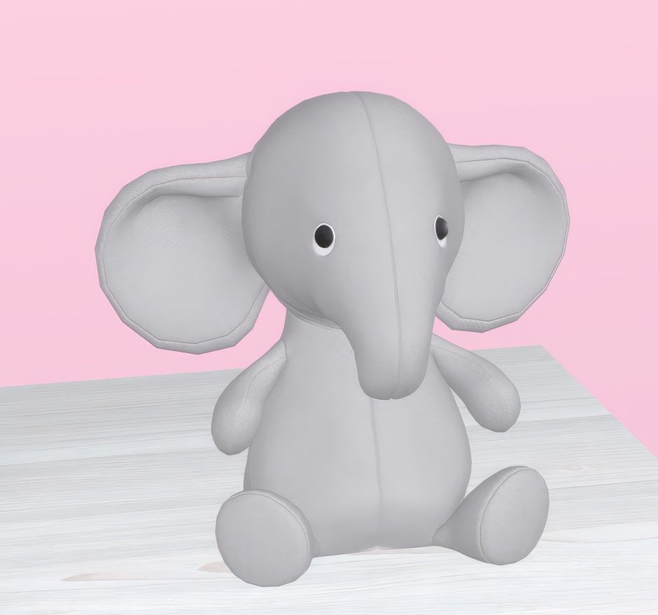 Baby elephant set mod for The Sims 4 