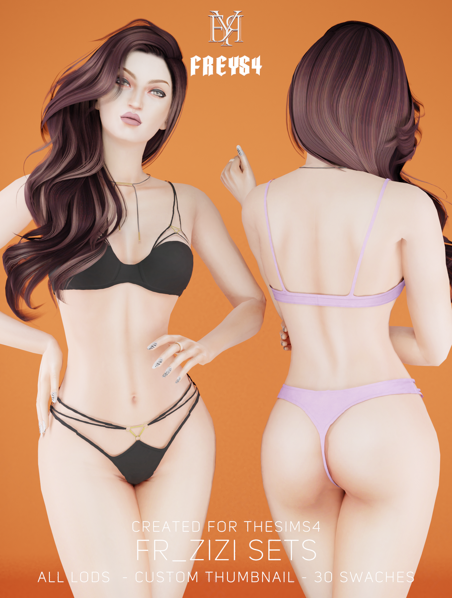 FR_Zizi Sets mod for The Sims 4 