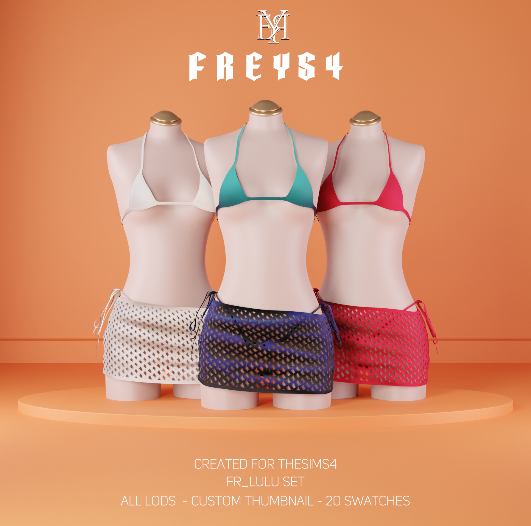 FR_Lulu Set mod for The Sims 4 