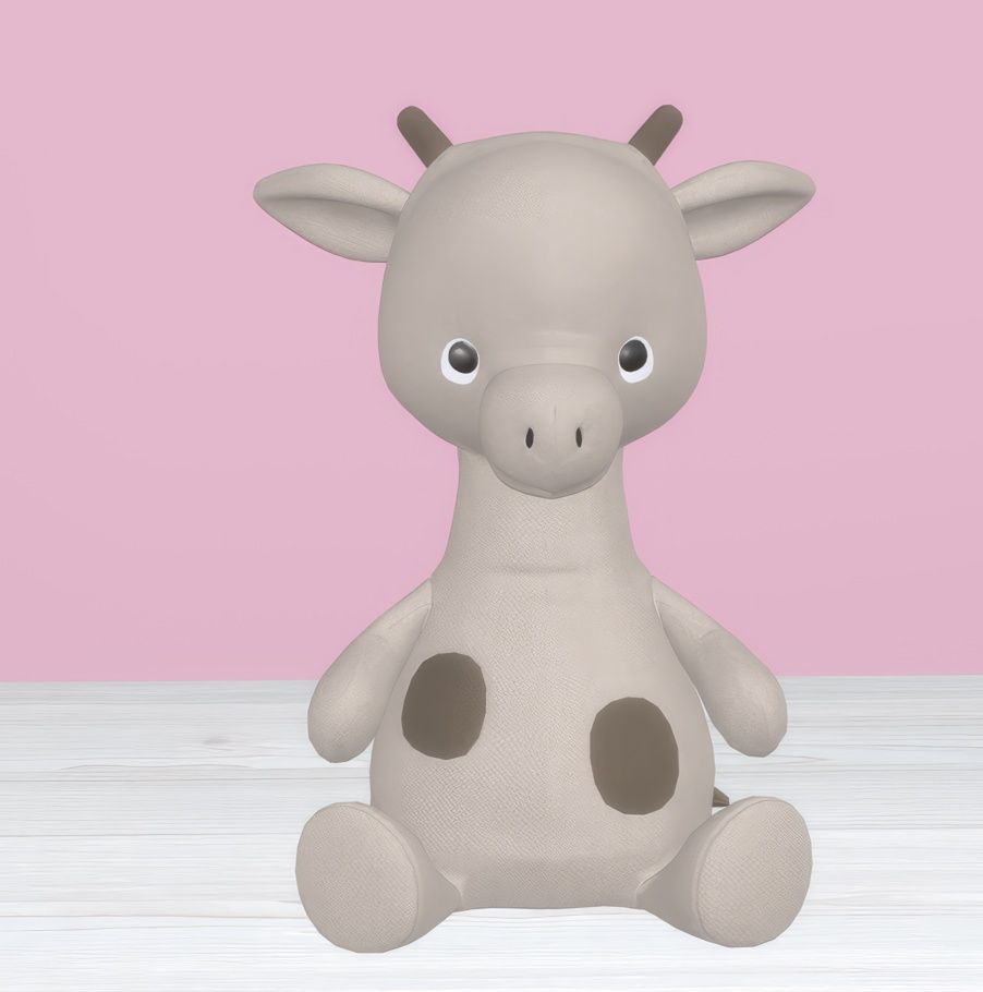 Baby Giraffe set mod for The Sims 4 