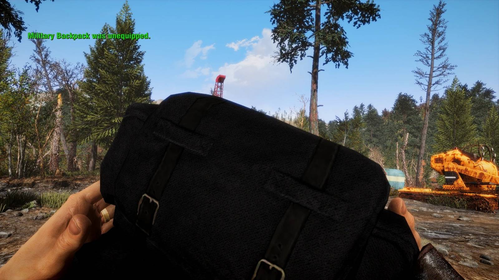Improved - Animated Accessible Backpack (Stand Alone) - Fallout 4