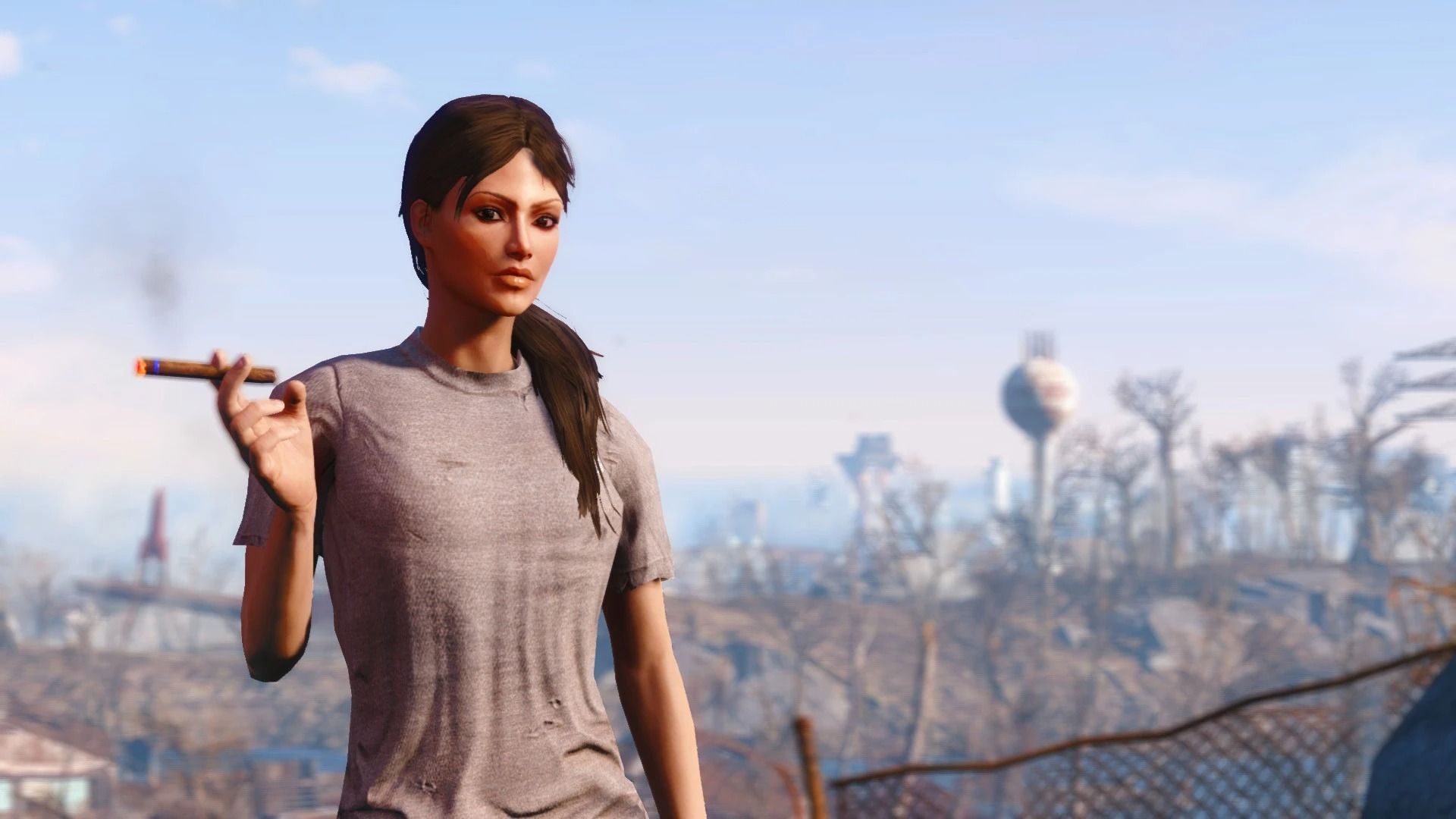 Smokeable Cigars - Cigarettes - Joints - With HardCore Auto Save mod for Fallout 4