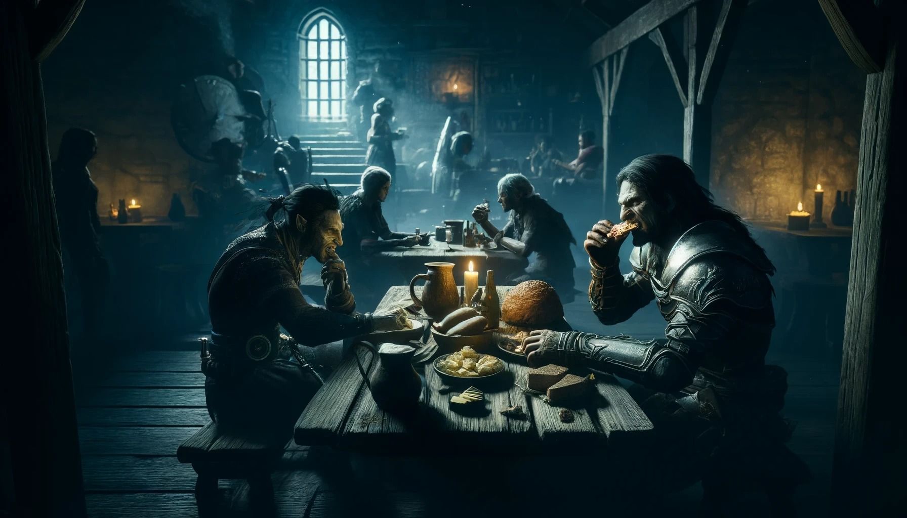 Vanilla Eating Animation Fixes mod for The Elder Scrolls V: Skyrim Special Edition