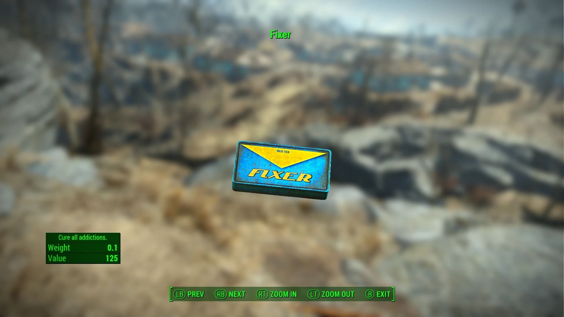 Animated Chems Redone mod for Fallout 4