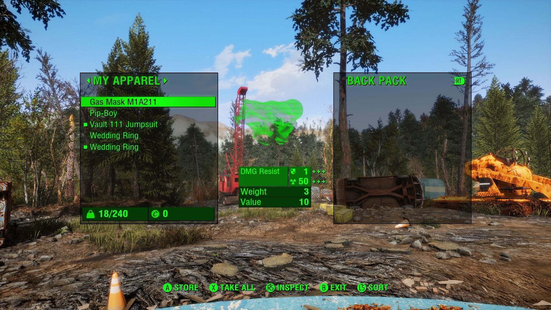 Improved - Animated Accessible Backpack (Stand Alone) mod for Fallout 4