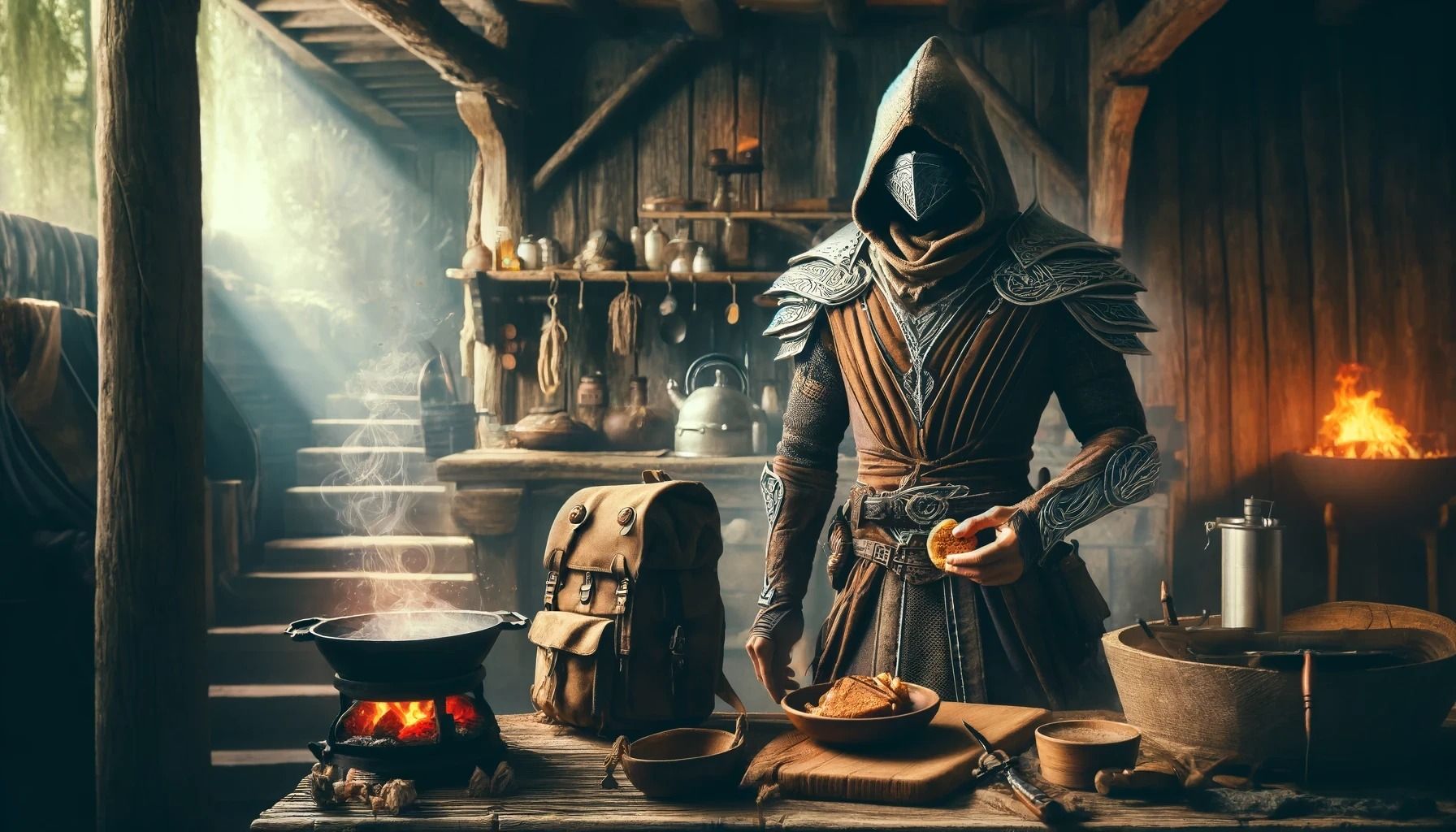 Backpack Sound Replacer for Eating Animations mod for The Elder Scrolls V: Skyrim Special Edition