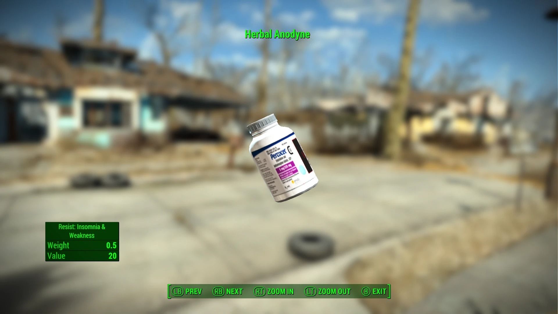 Animated Chems Redone mod for Fallout 4