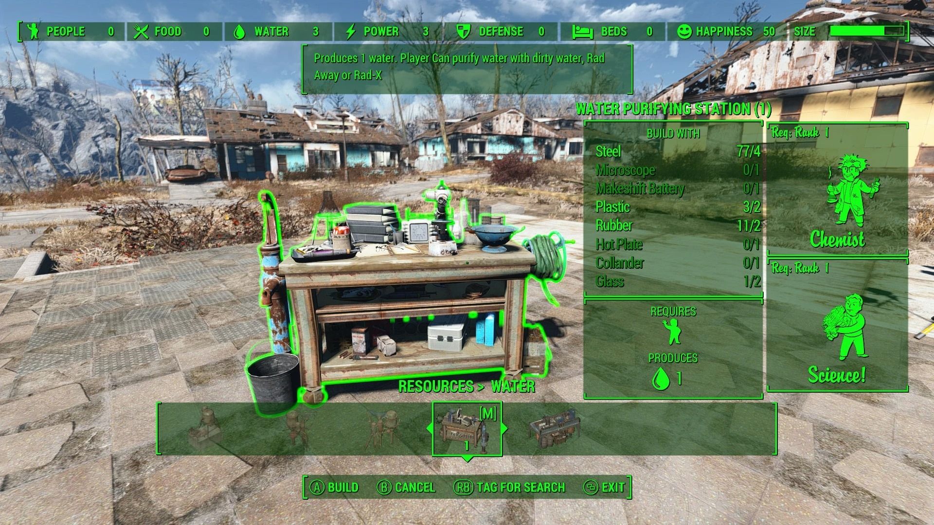 Water Purification Stations mod for Fallout 4