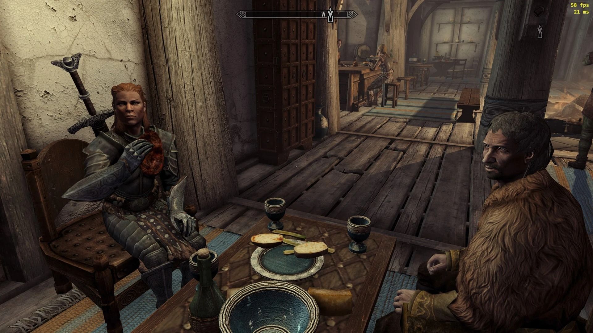 Animated Eating Redux SE edition mod for The Elder Scrolls V: Skyrim Special Edition