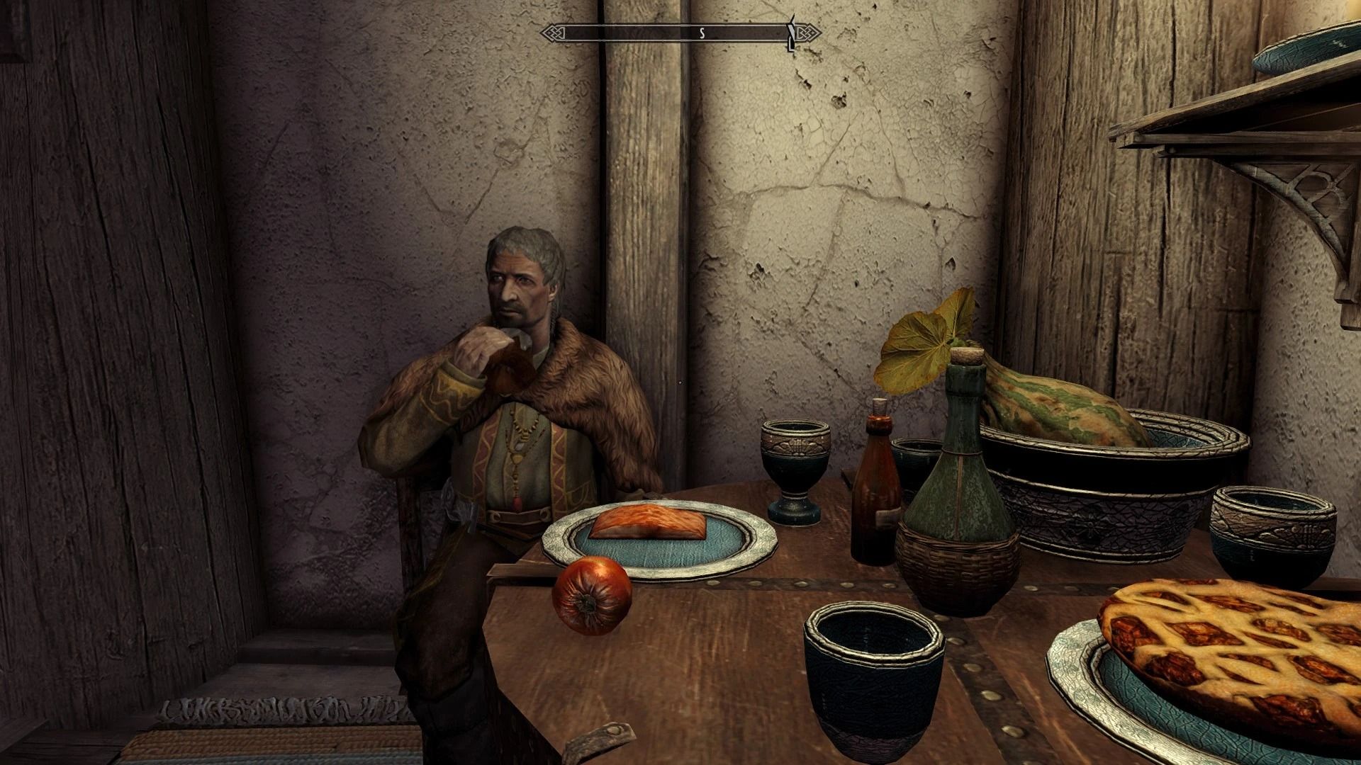 Animated Eating Redux SE edition mod for The Elder Scrolls V: Skyrim Special Edition