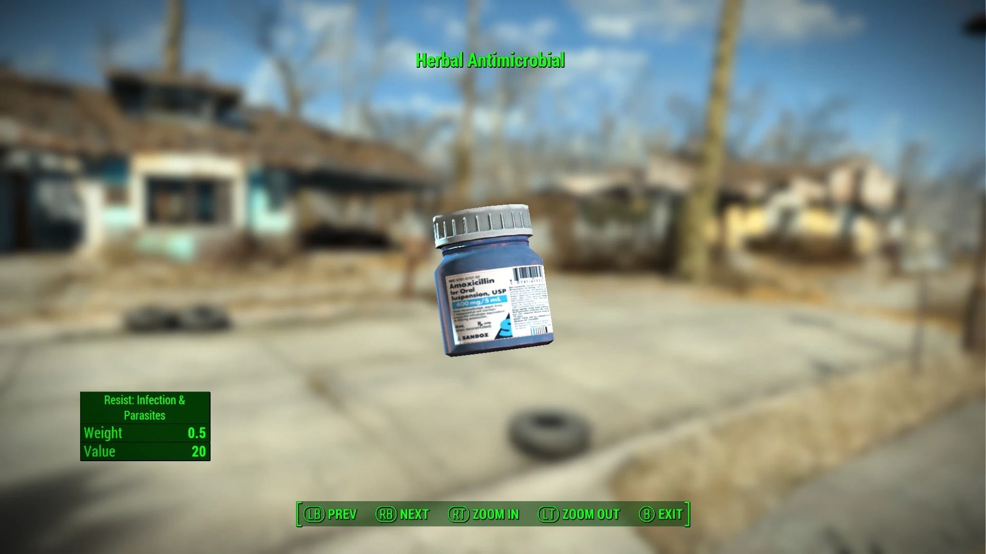 Animated Chems Redone mod for Fallout 4