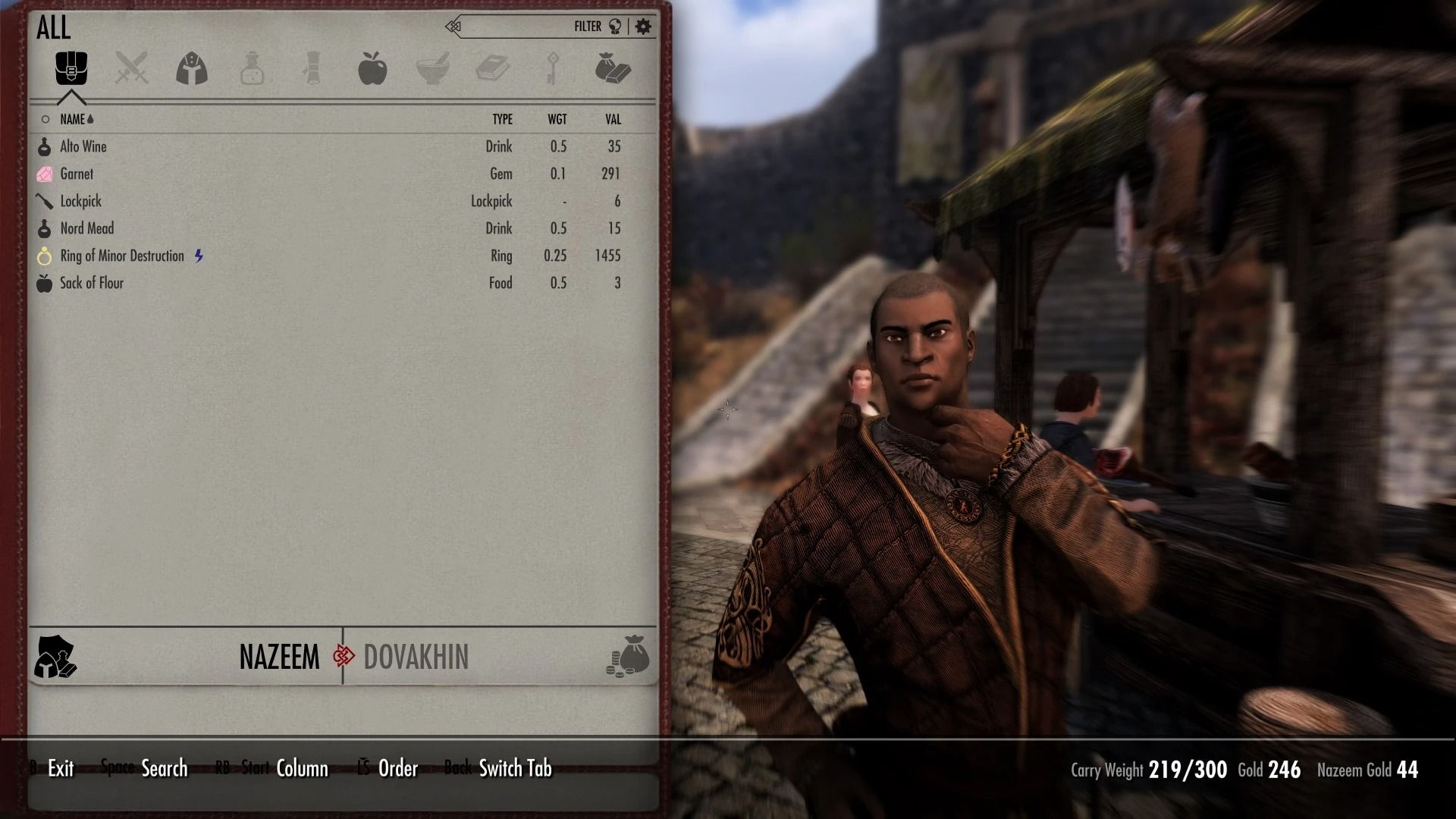 Skyrim QuickTrade mod for The Elder Scrolls V: Skyrim Special Edition