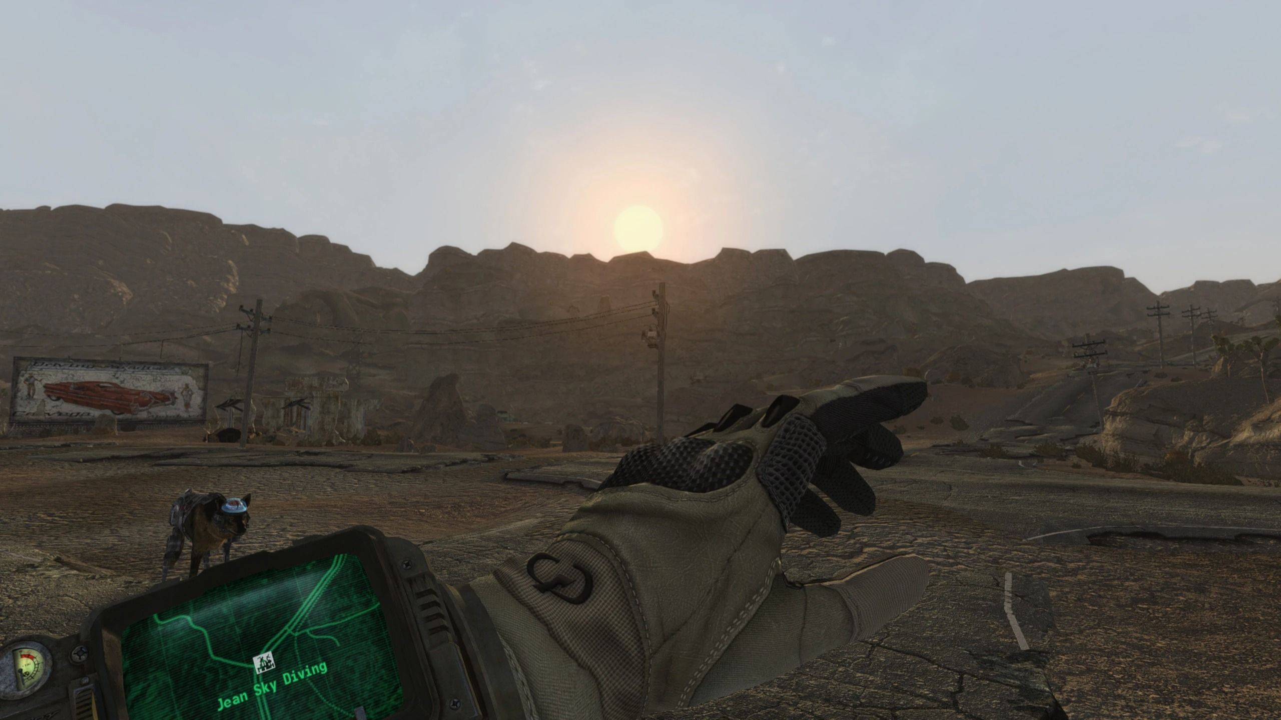 Animated Location Discovery mod for Fallout: New Vegas