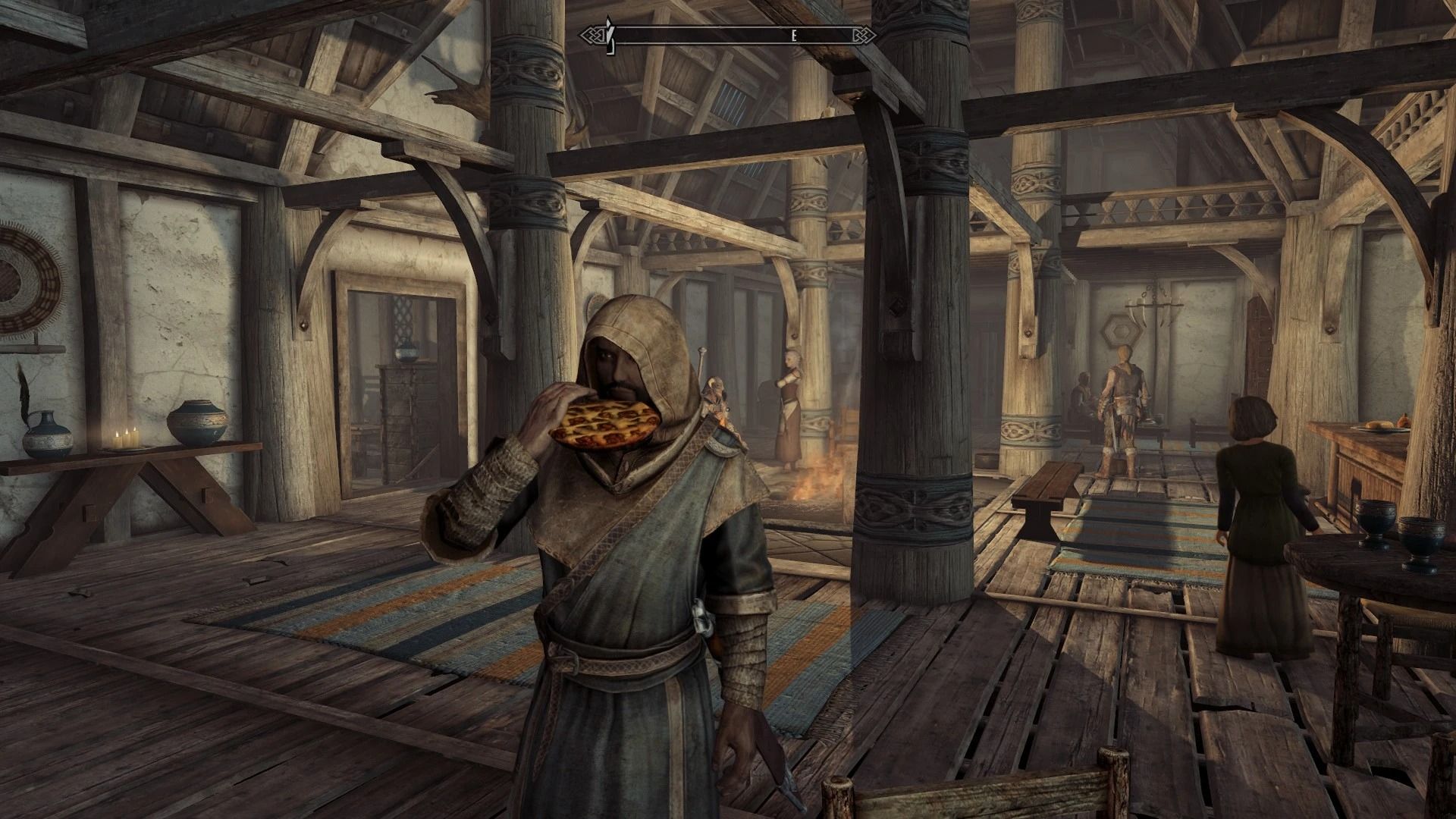 Animated Eating Redux SE edition mod for The Elder Scrolls V: Skyrim Special Edition