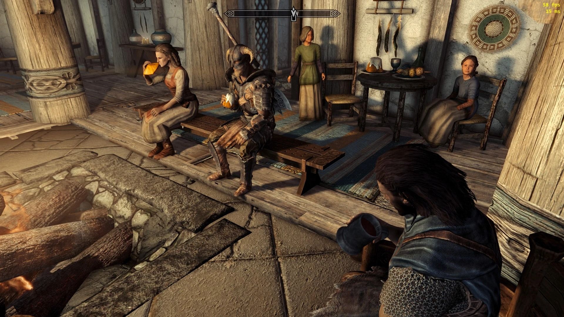 Animated Eating Redux SE edition mod for The Elder Scrolls V: Skyrim Special Edition