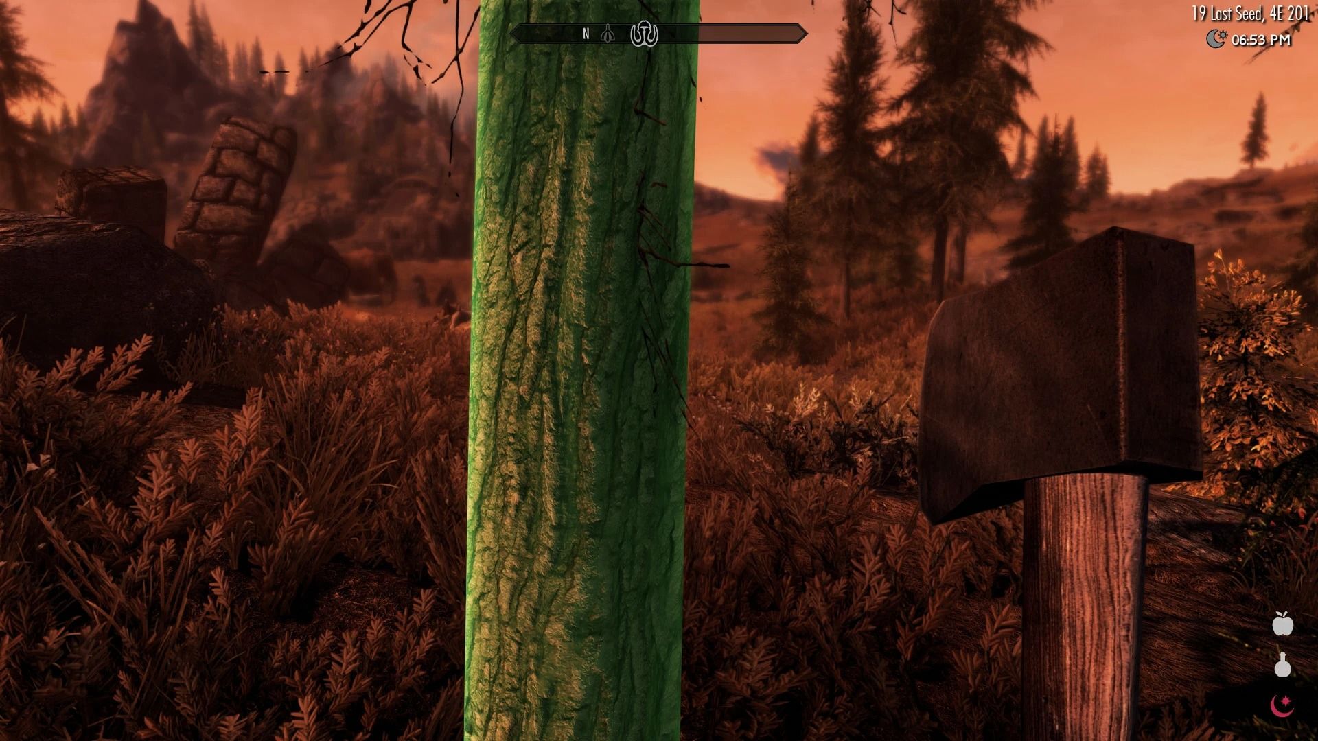 SkyJack Simple Woodcutter mod for The Elder Scrolls V: Skyrim Special Edition