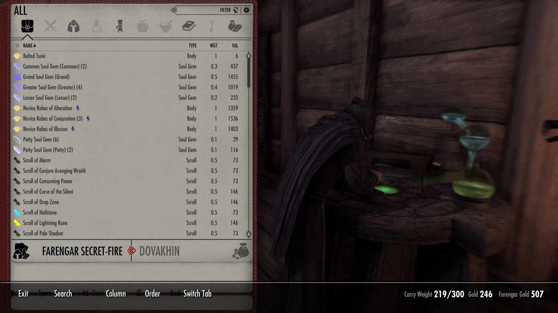 Skyrim QuickTrade mod for The Elder Scrolls V: Skyrim Special Edition