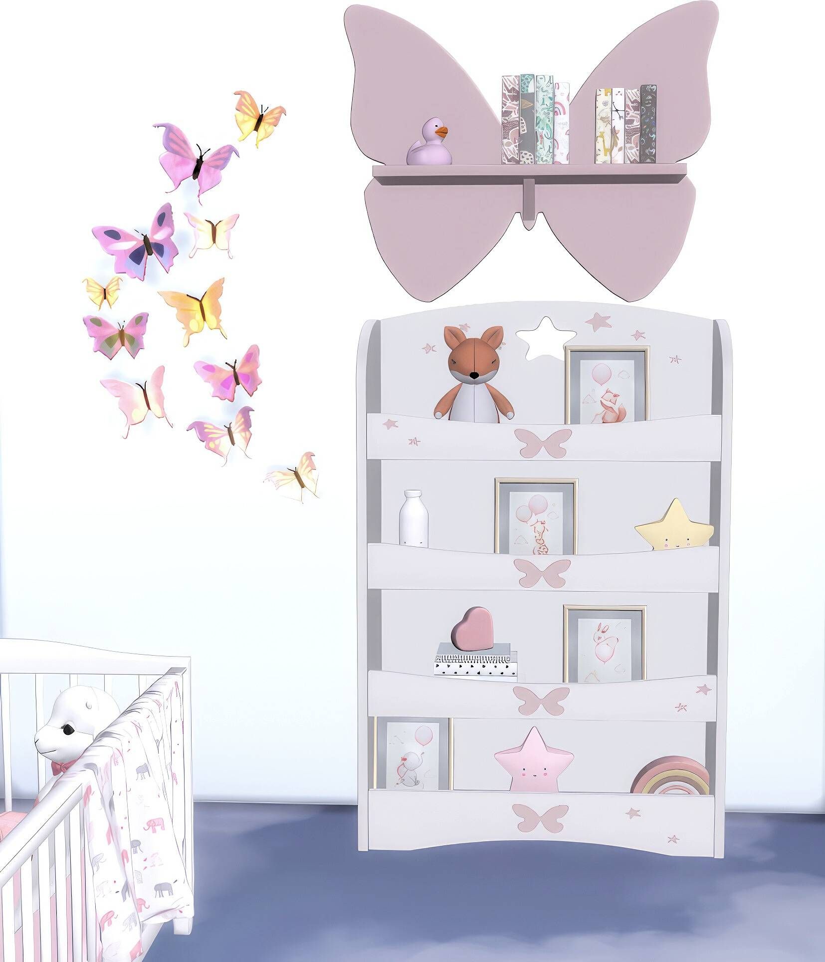 Kids butterfly set mod for The Sims 4 