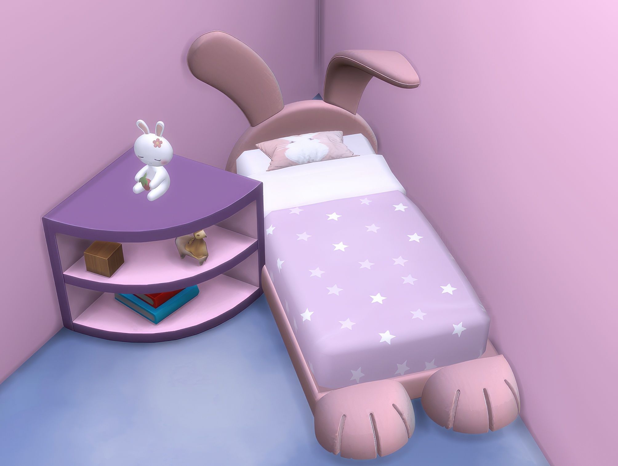 Kids bunny set 2 mod for The Sims 4 