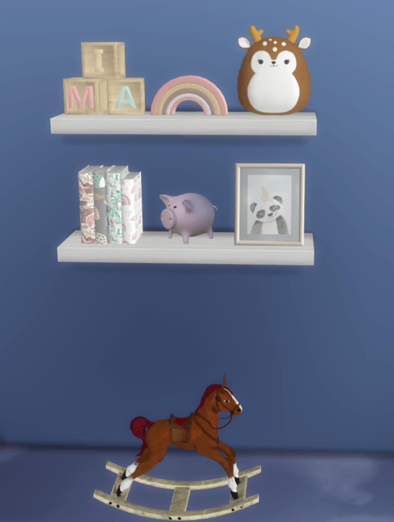 Kids pony set mod for The Sims 4 