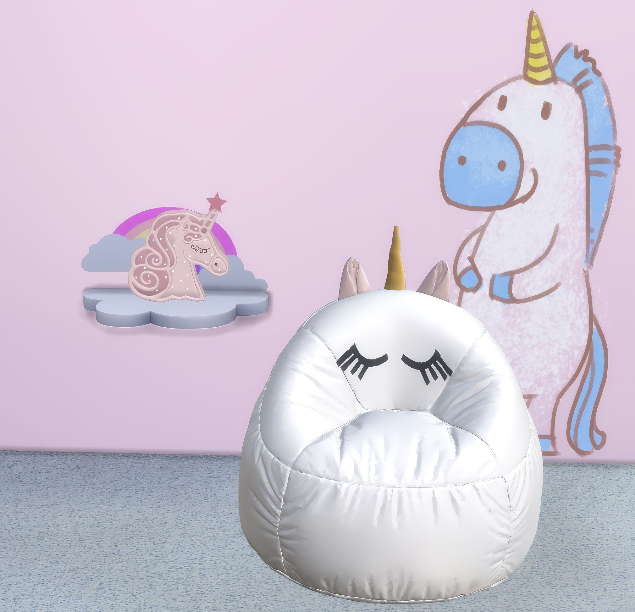 Kids unicorn set 1 mod for The Sims 4 