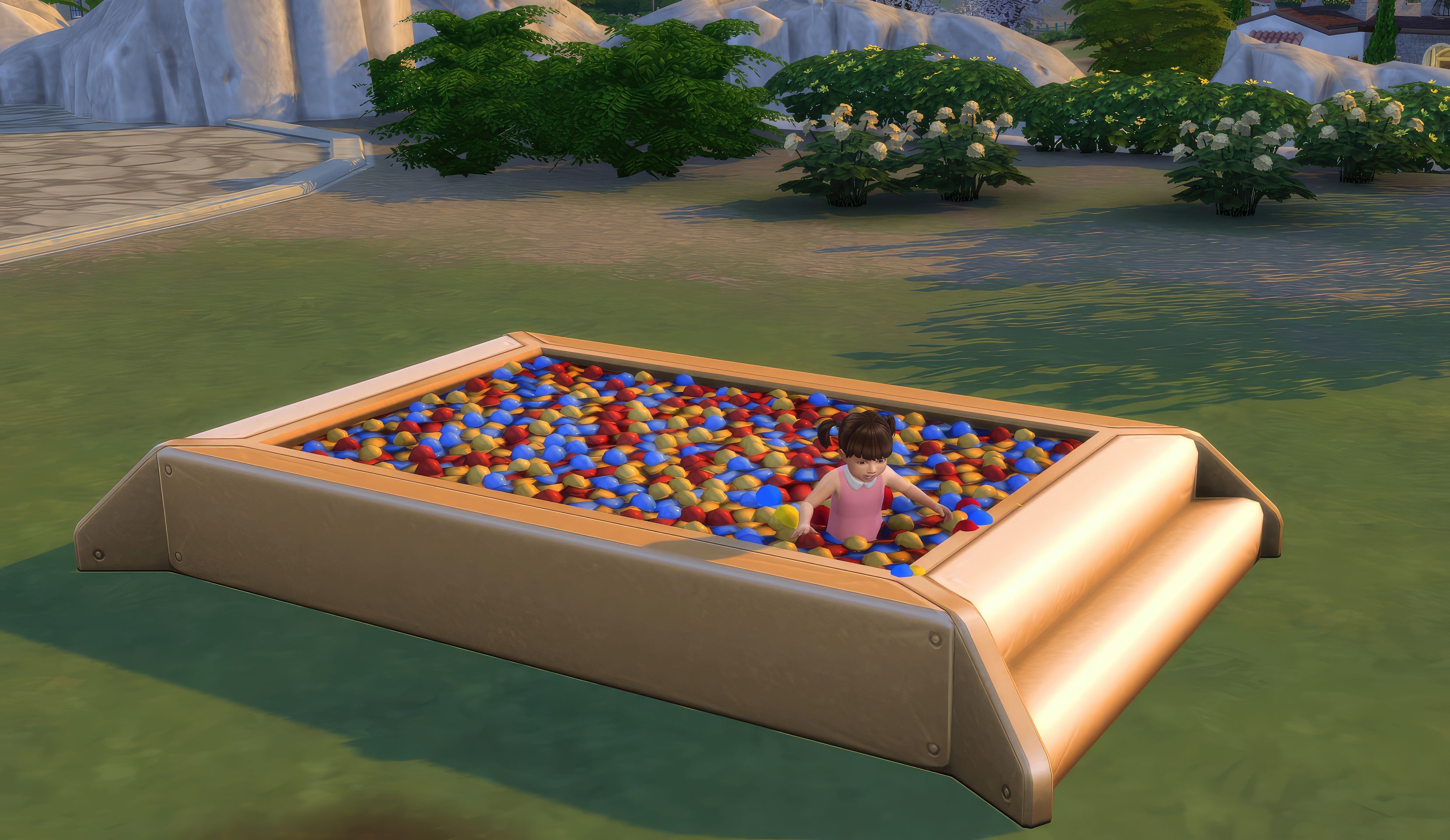 Toddler Jungle Ball Pit mod for The Sims 4 