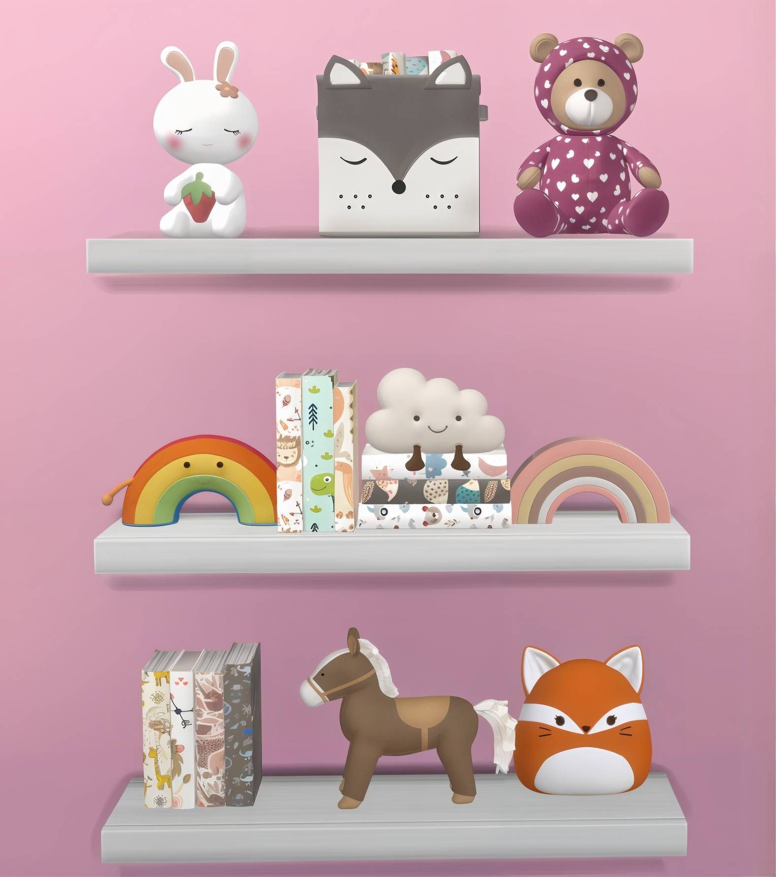 Kids Foxy set mod for The Sims 4 
