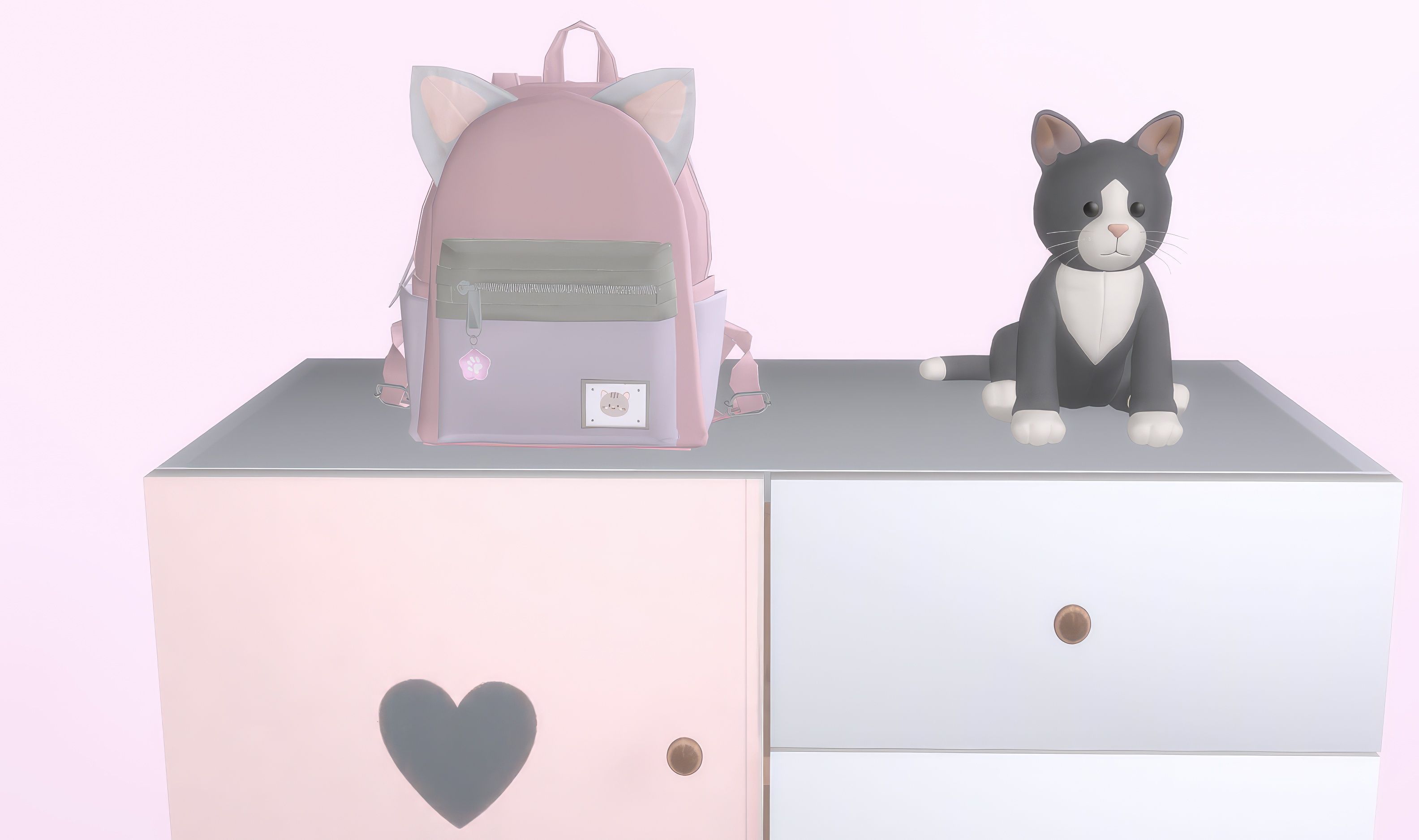 Kids kitty set 2 mod for The Sims 4 