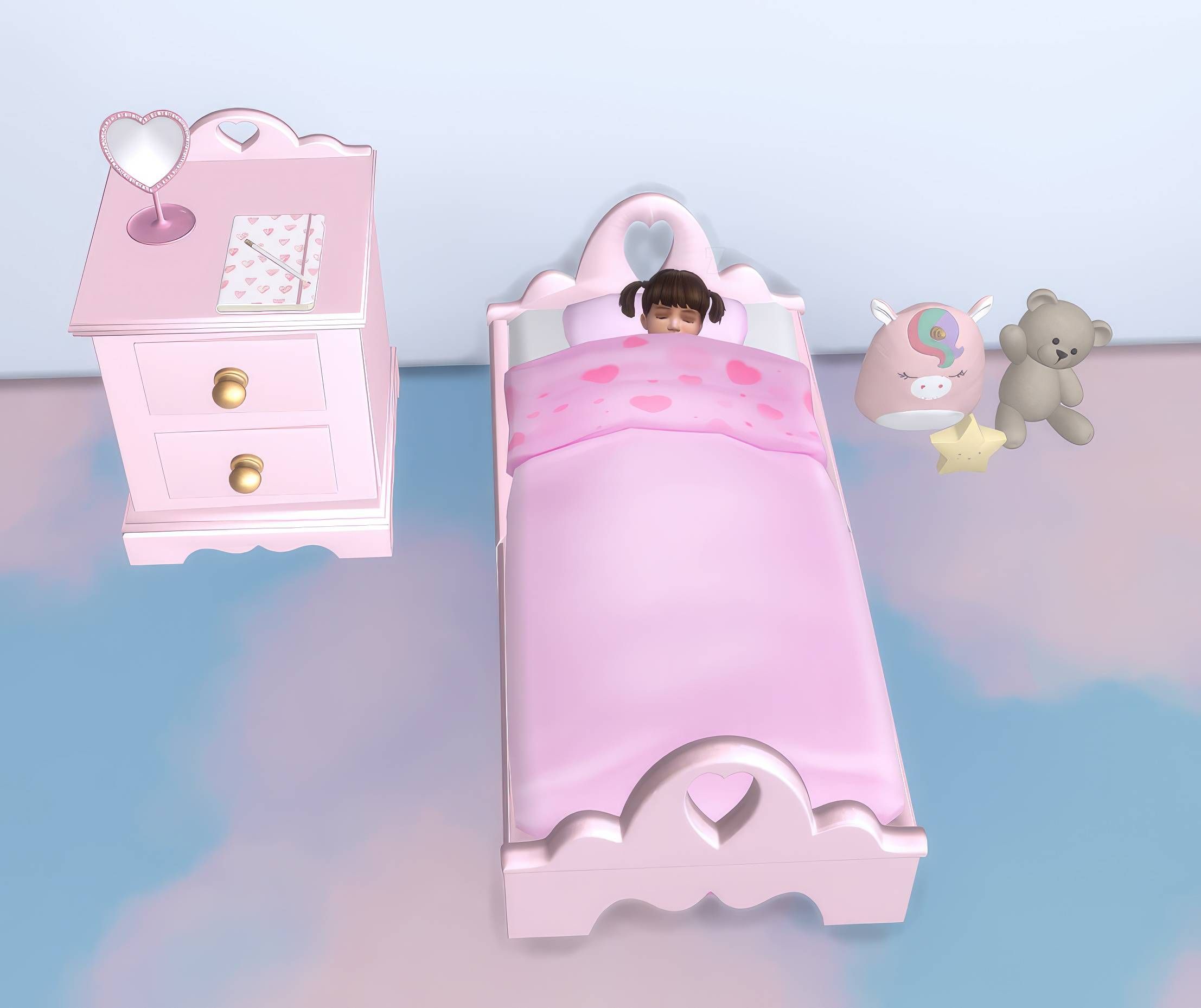 Kids heart set 2 mod for The Sims 4 