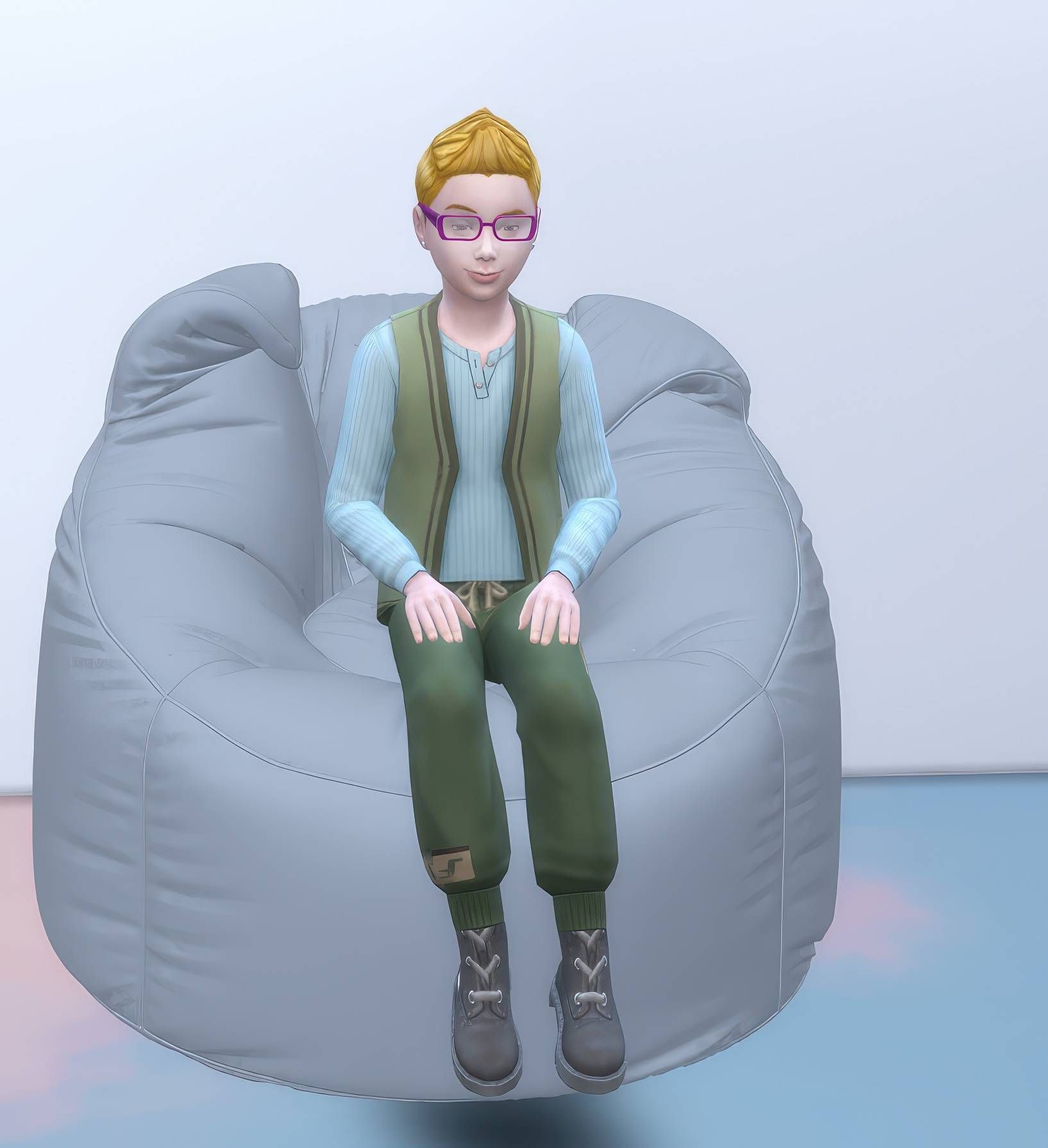 Kids Puppy set mod for The Sims 4 