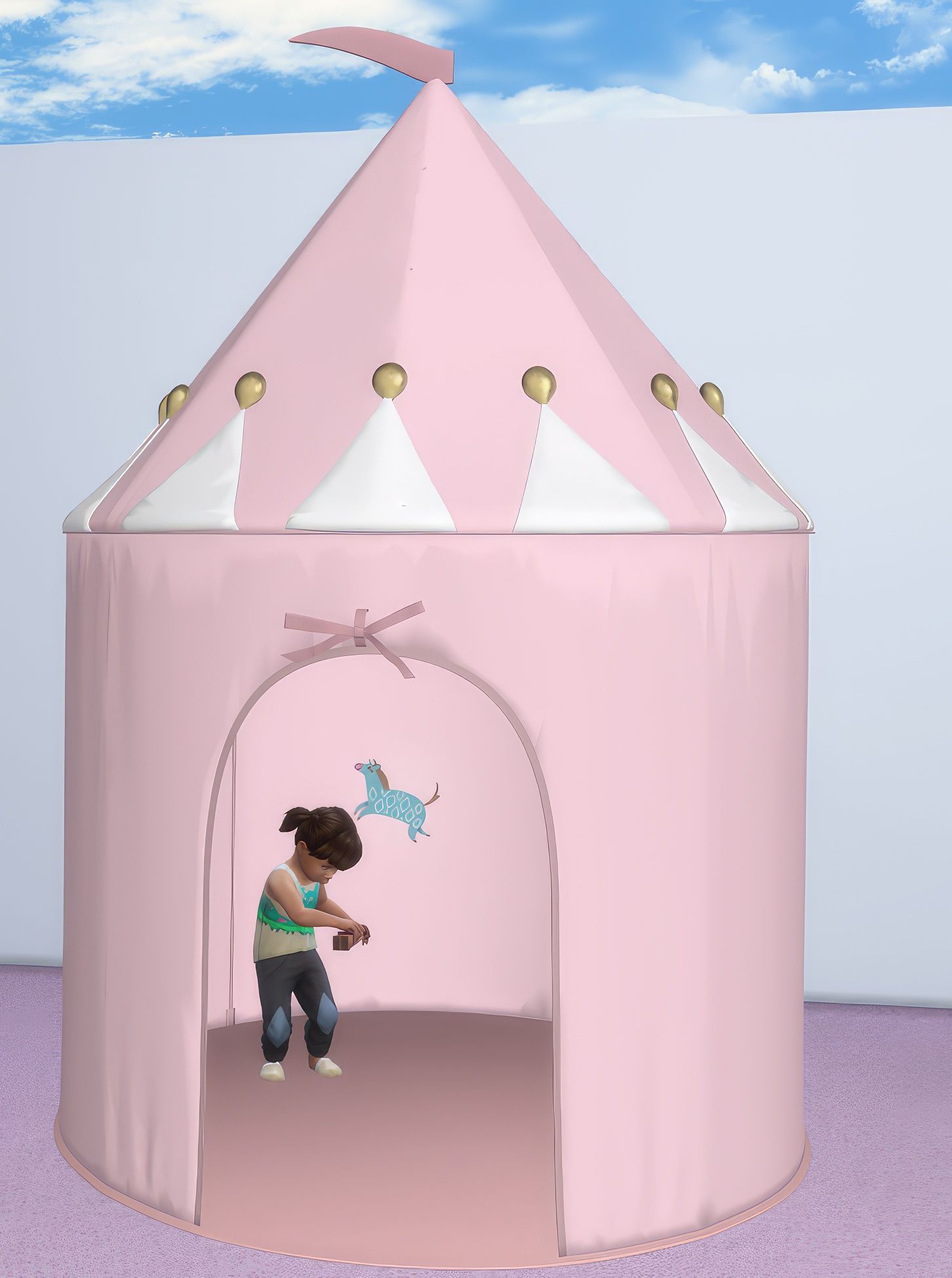 Kids Princess set mod for The Sims 4 