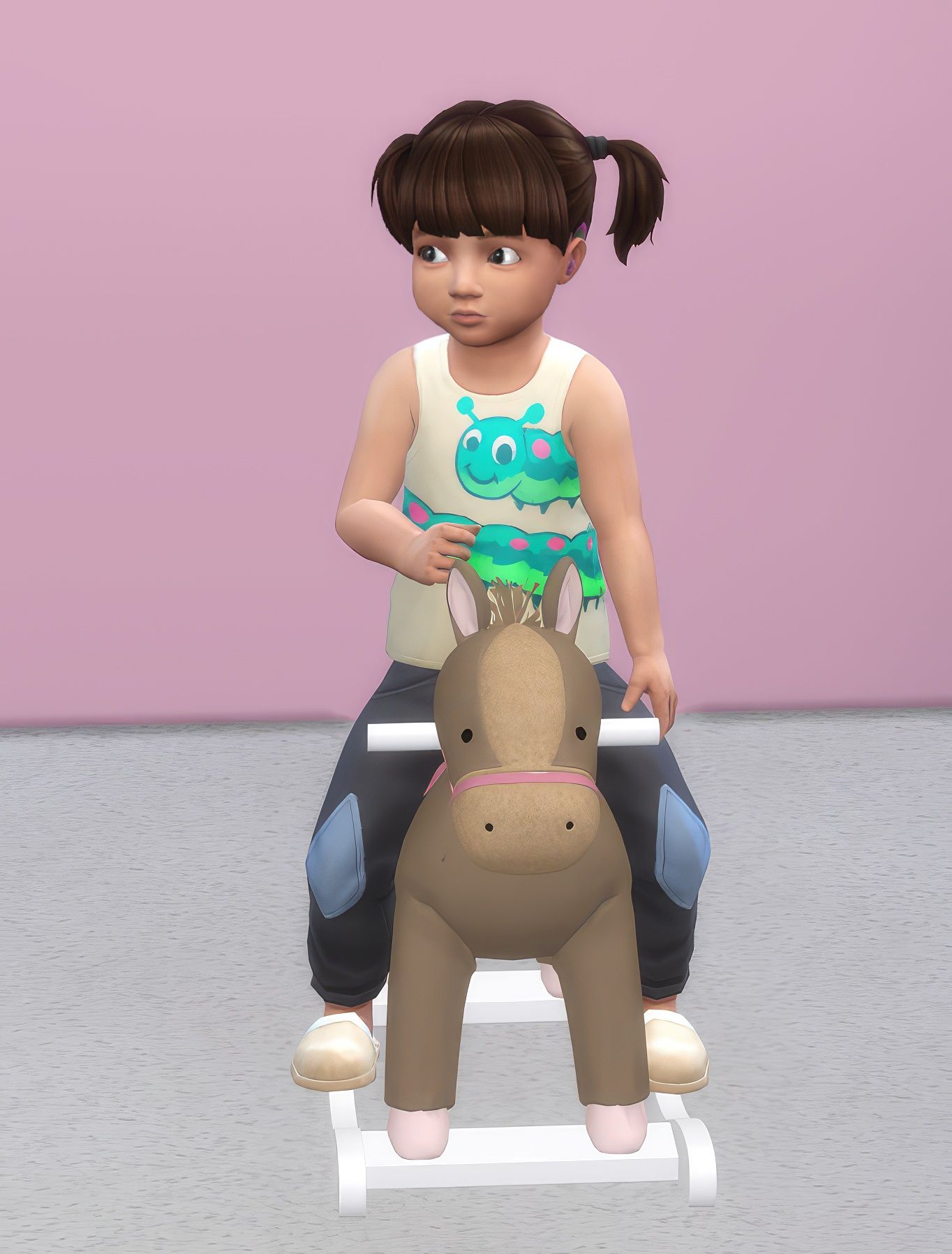 Rocking toys set mod for The Sims 4 