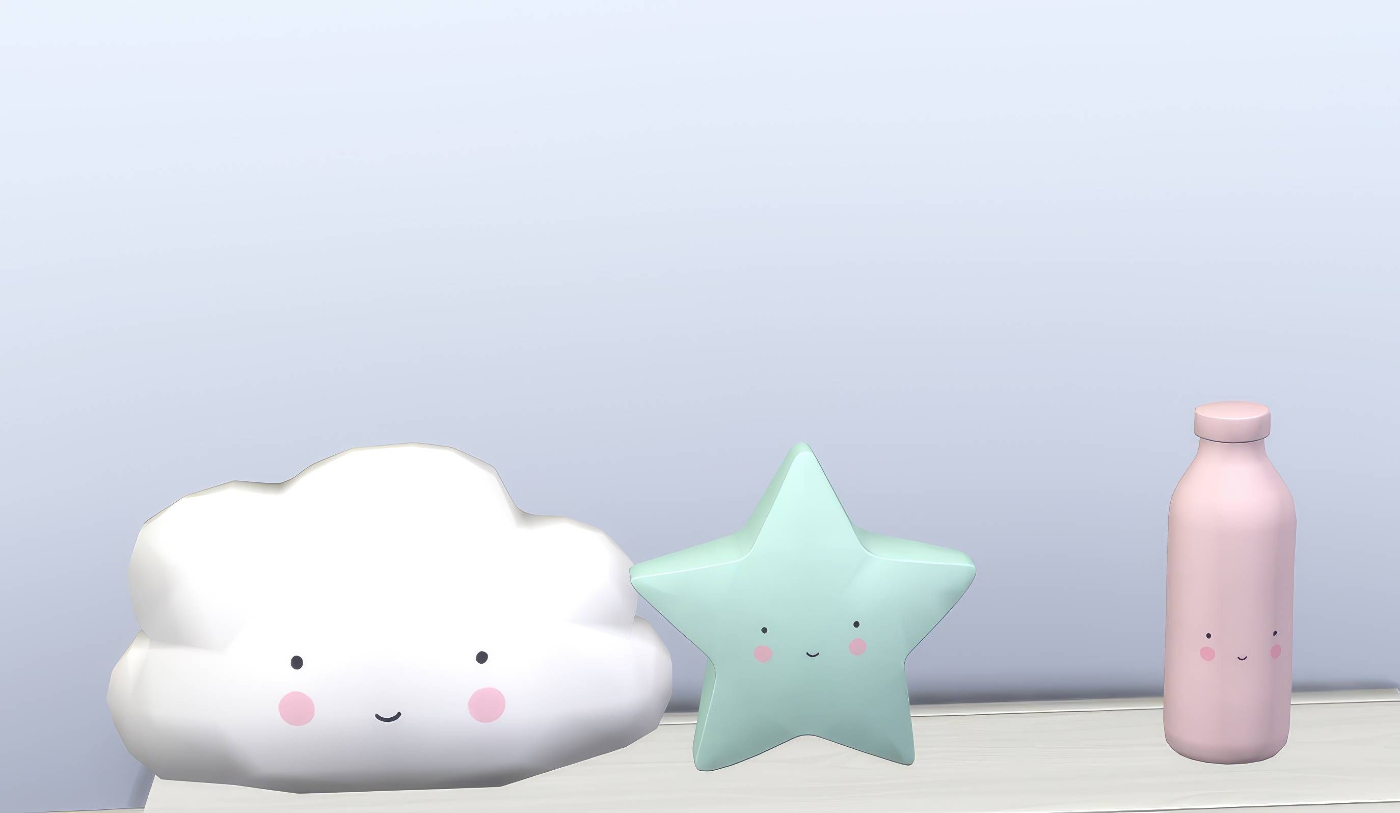 Baby nighty night set mod for The Sims 4 