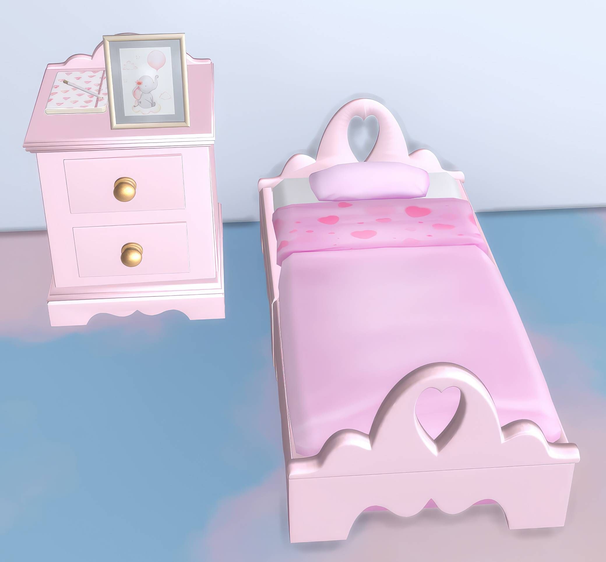 Kids heart set 2 mod for The Sims 4 