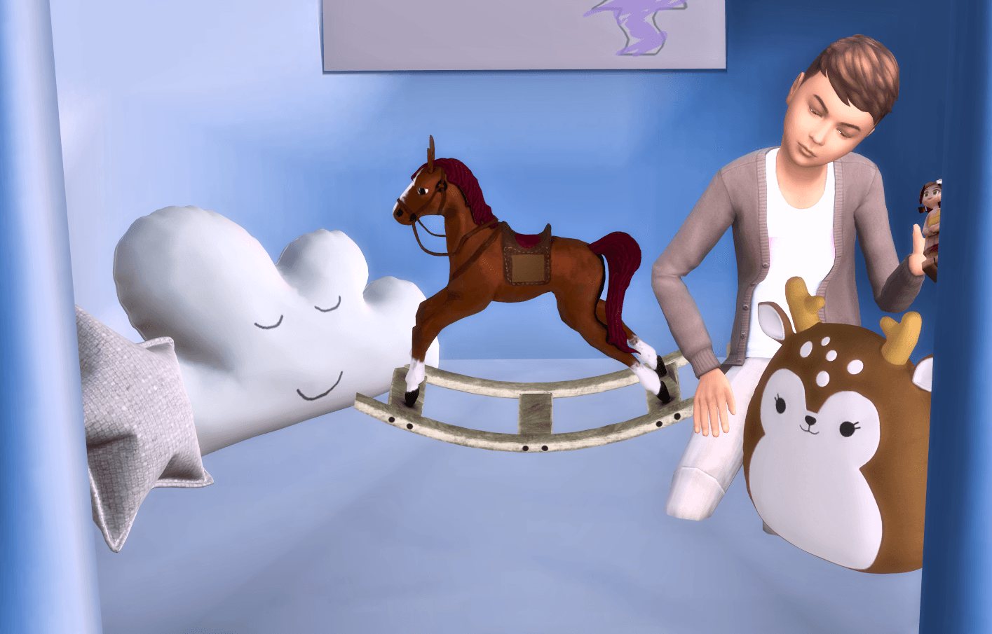 Kids play tent mod for The Sims 4 