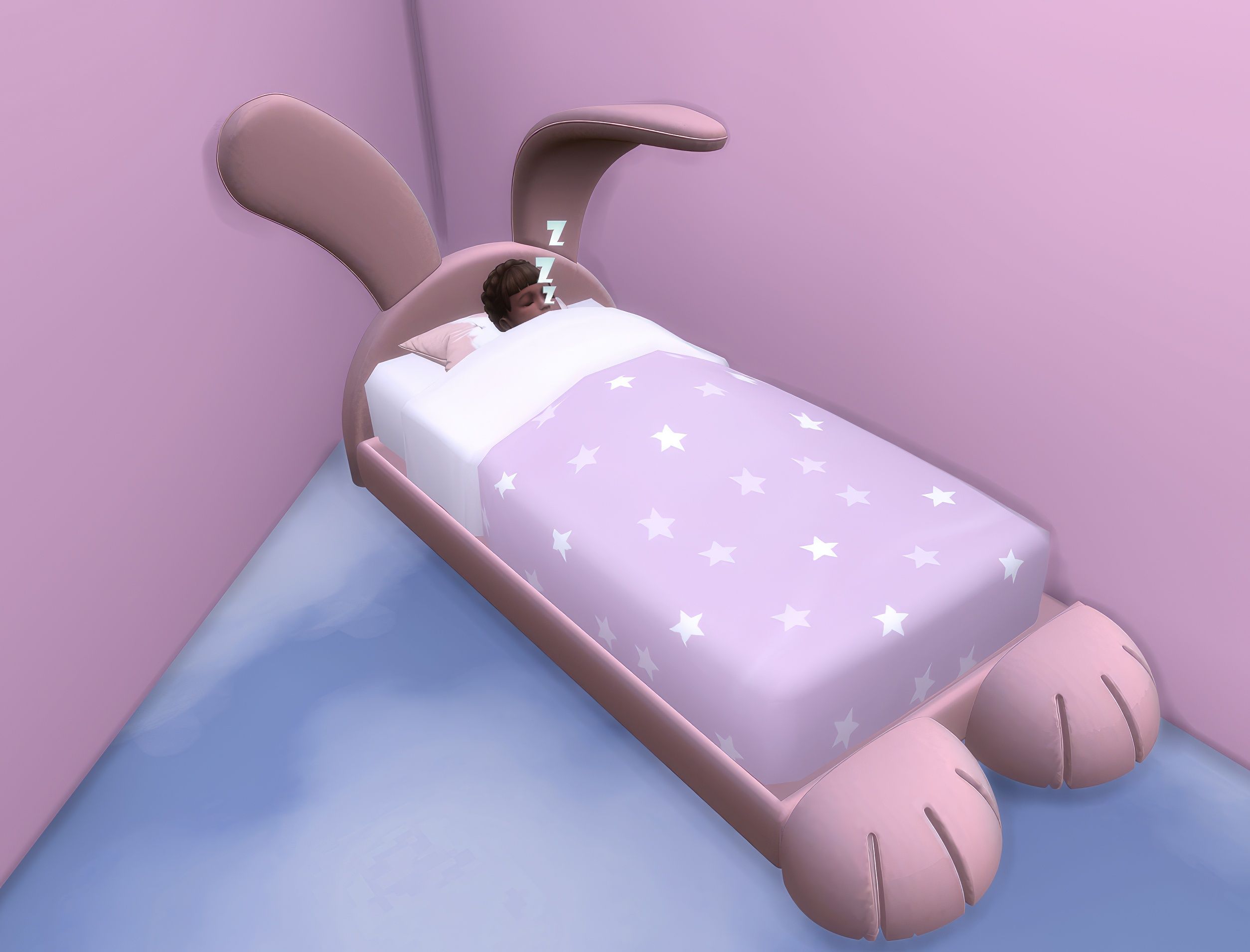 Kids bunny set 2 mod for The Sims 4 