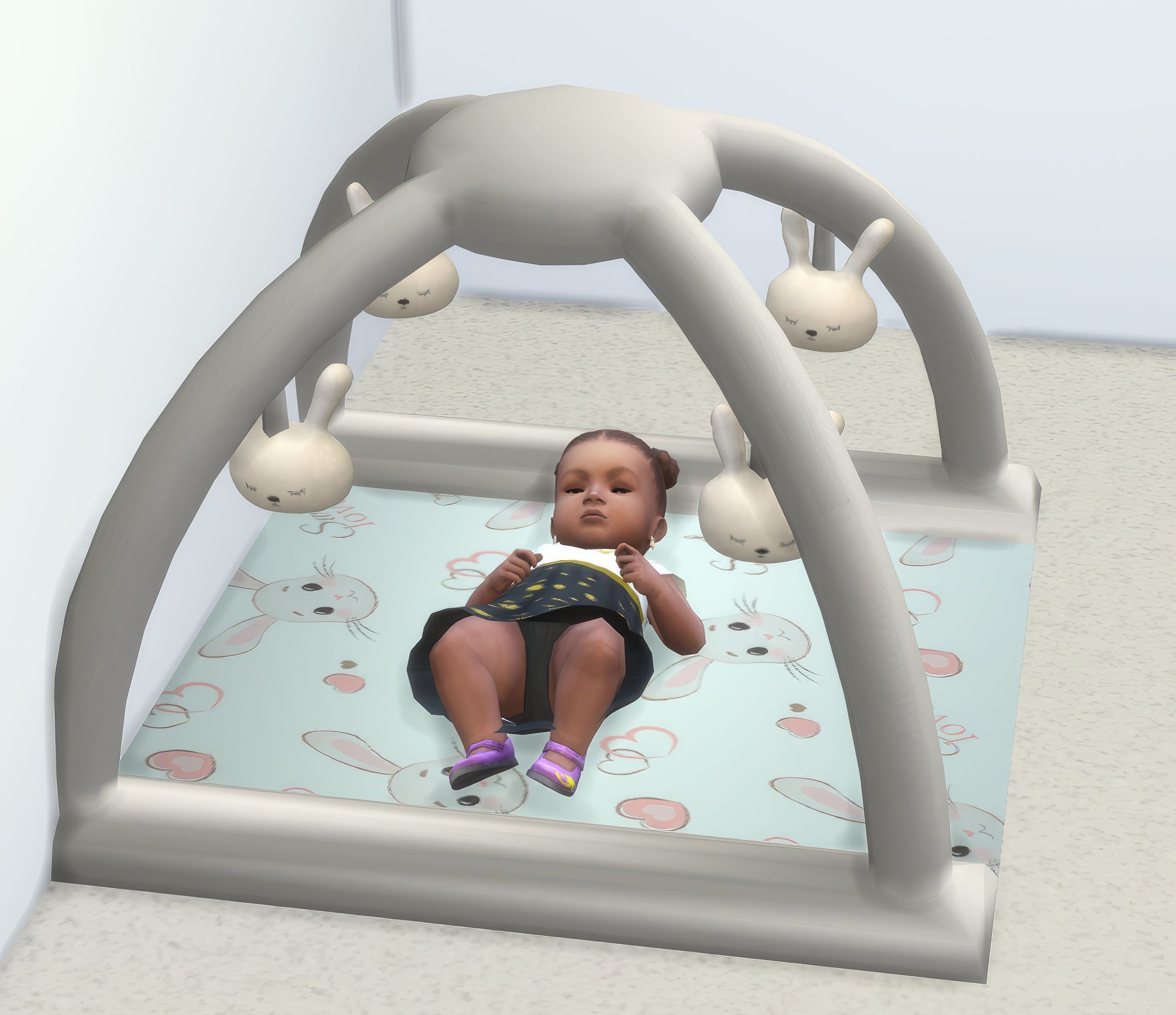 Leona playmat set mod for The Sims 4 