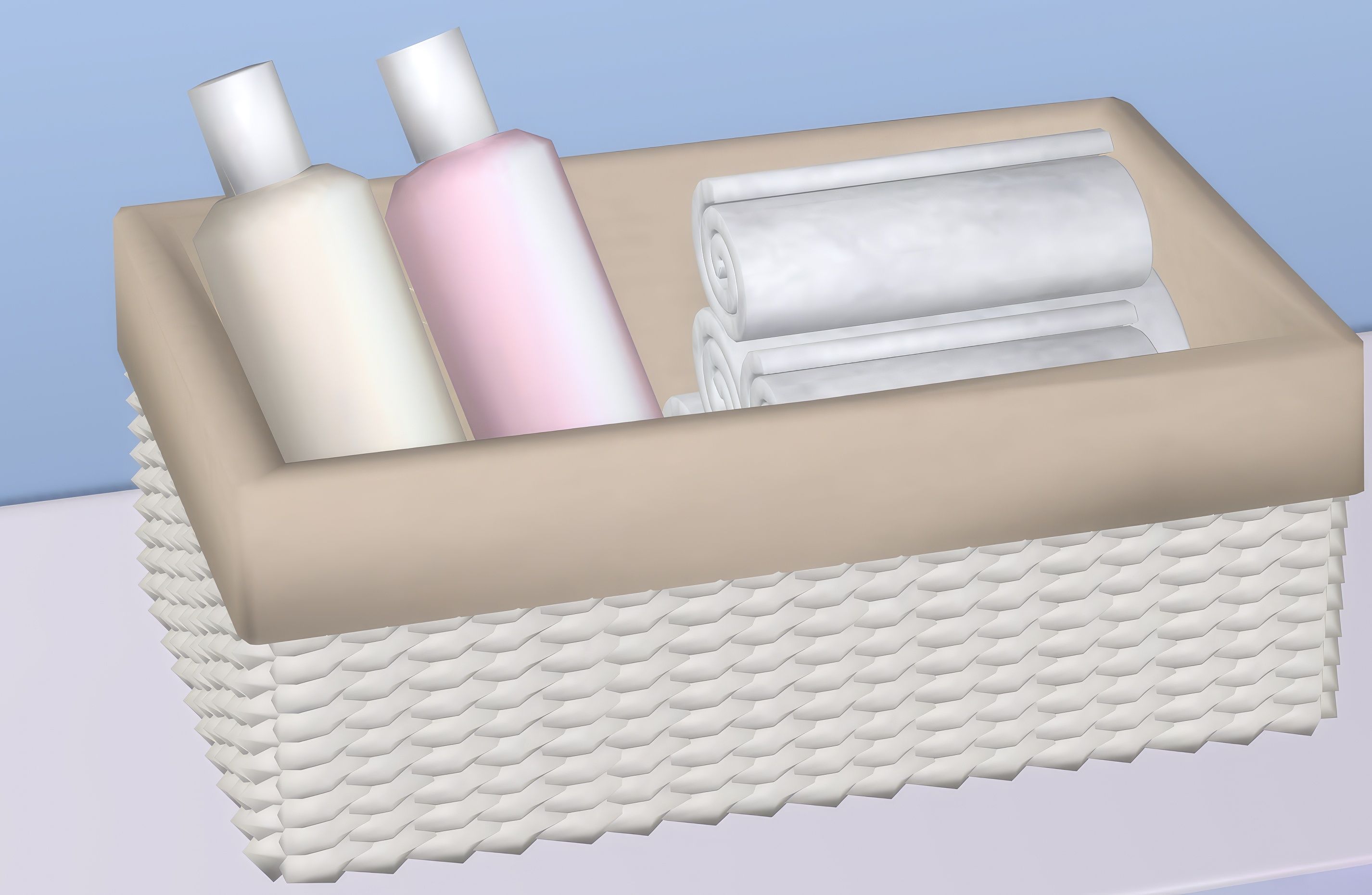 Kids bath bubble time set mod for The Sims 4 