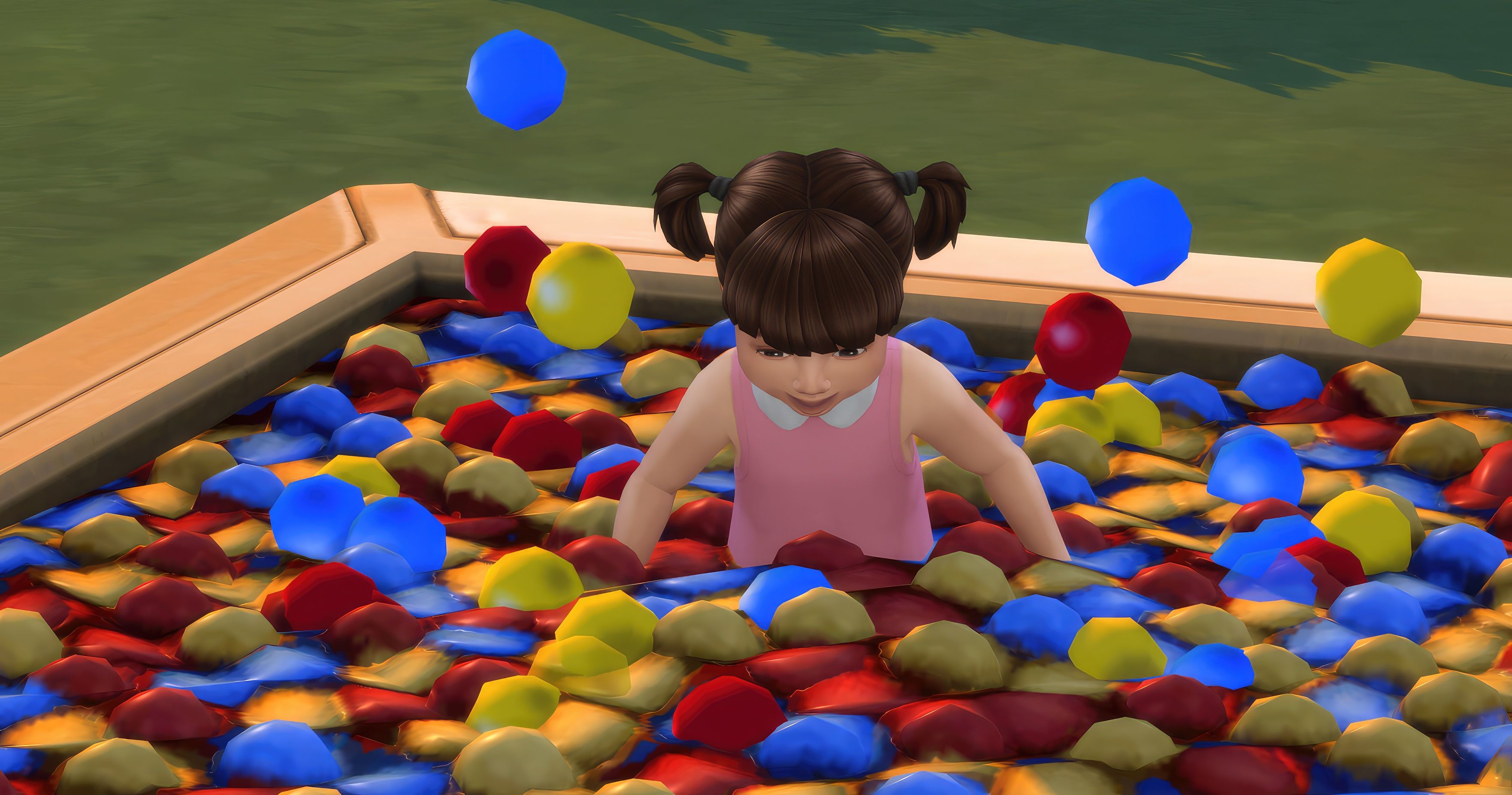 Toddler Jungle Ball Pit mod for The Sims 4 