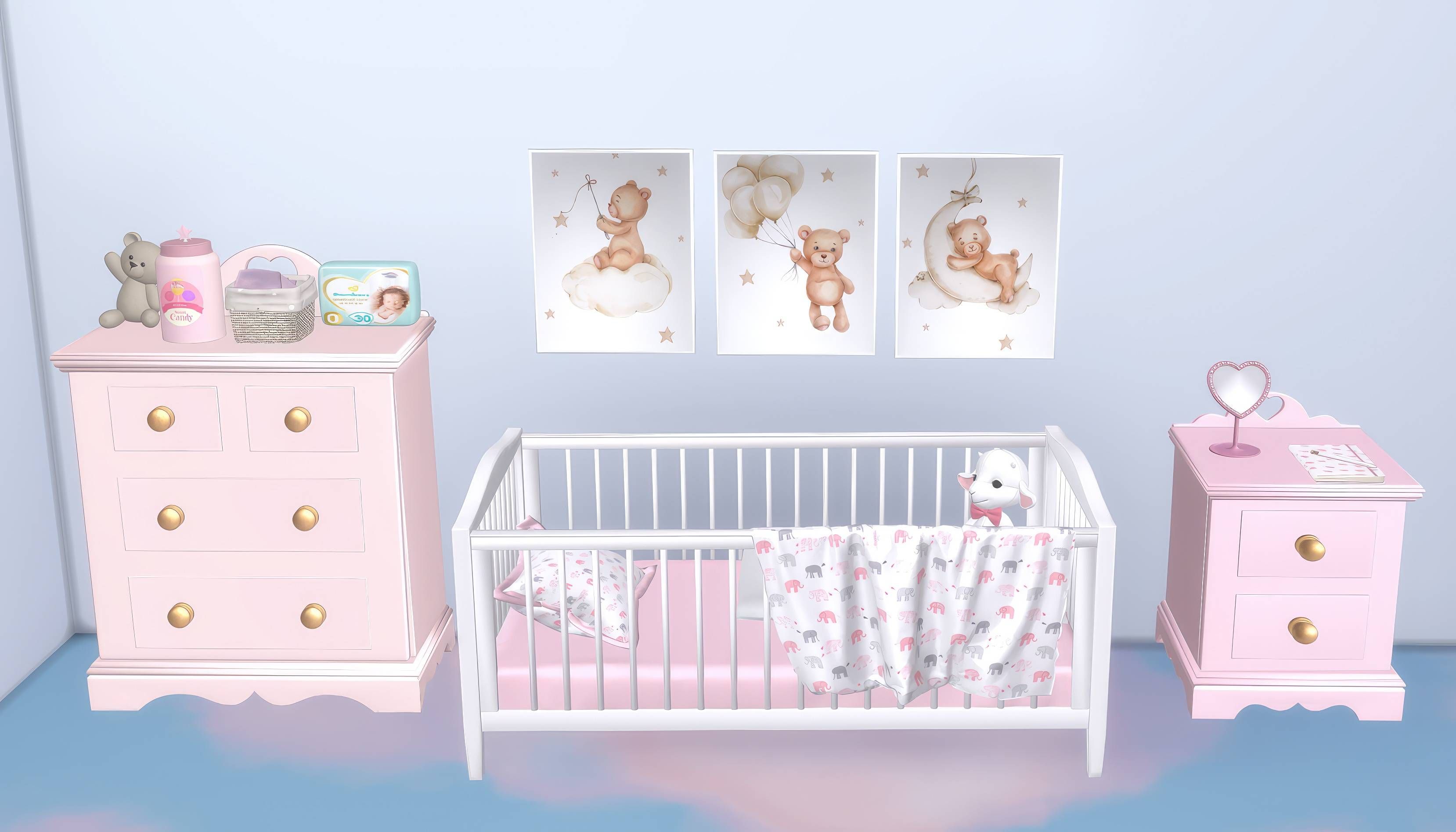Kids heart set 2 mod for The Sims 4 