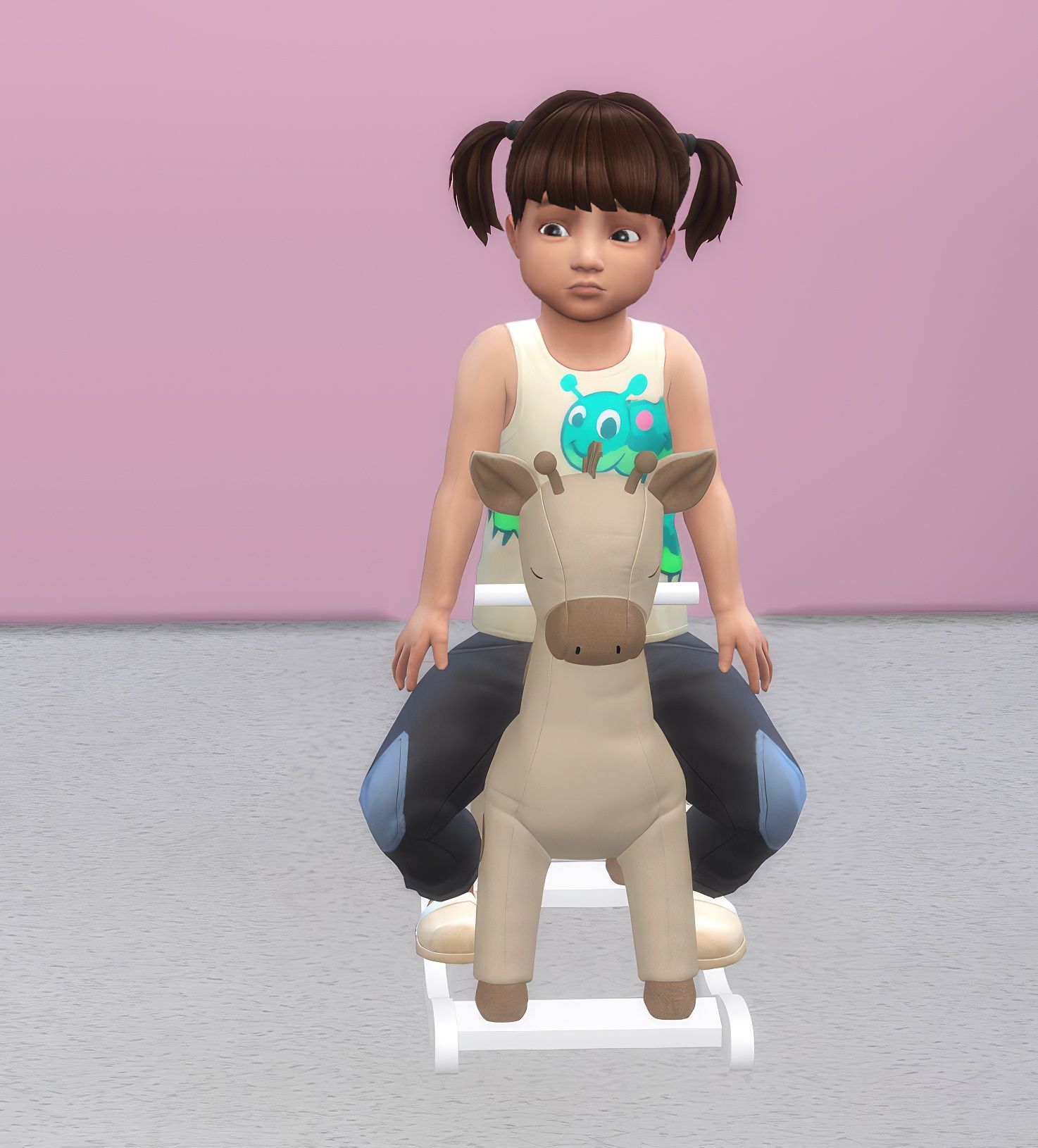Rocking toys set mod for The Sims 4 