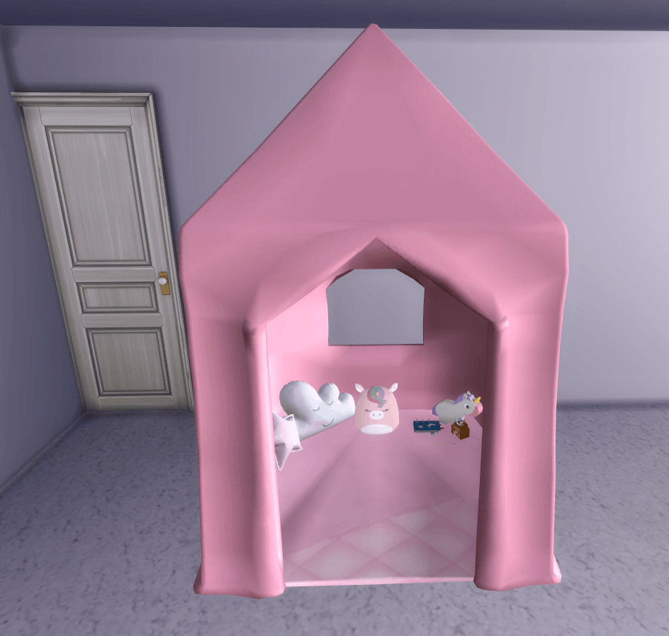 Kids play tent mod for The Sims 4 