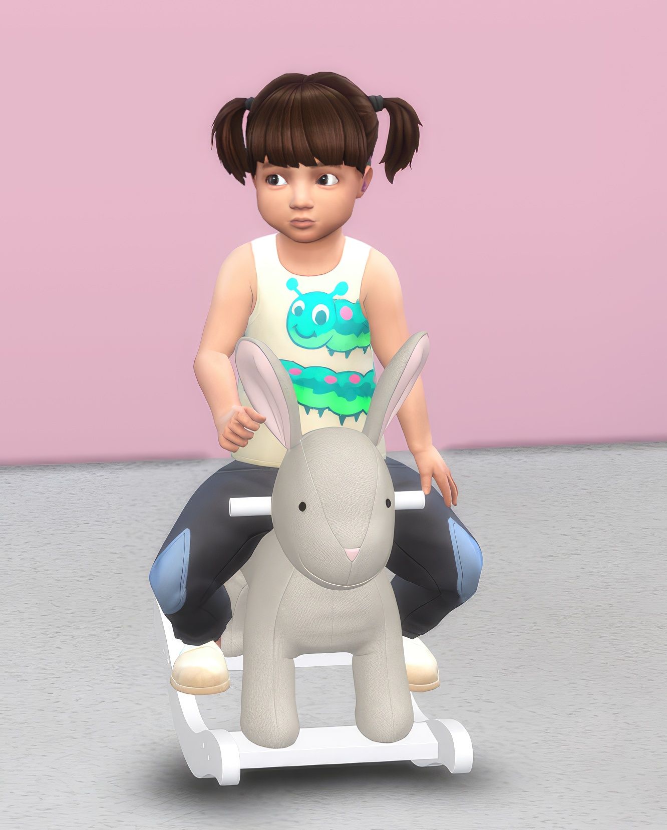 Rocking toys set mod for The Sims 4 