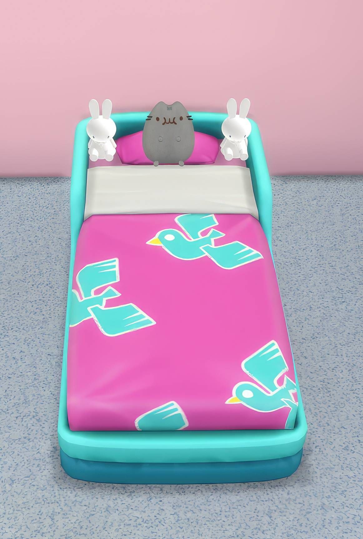 Toddler beds mod override clutter slots for toys and cushions mod for The Sims 4 